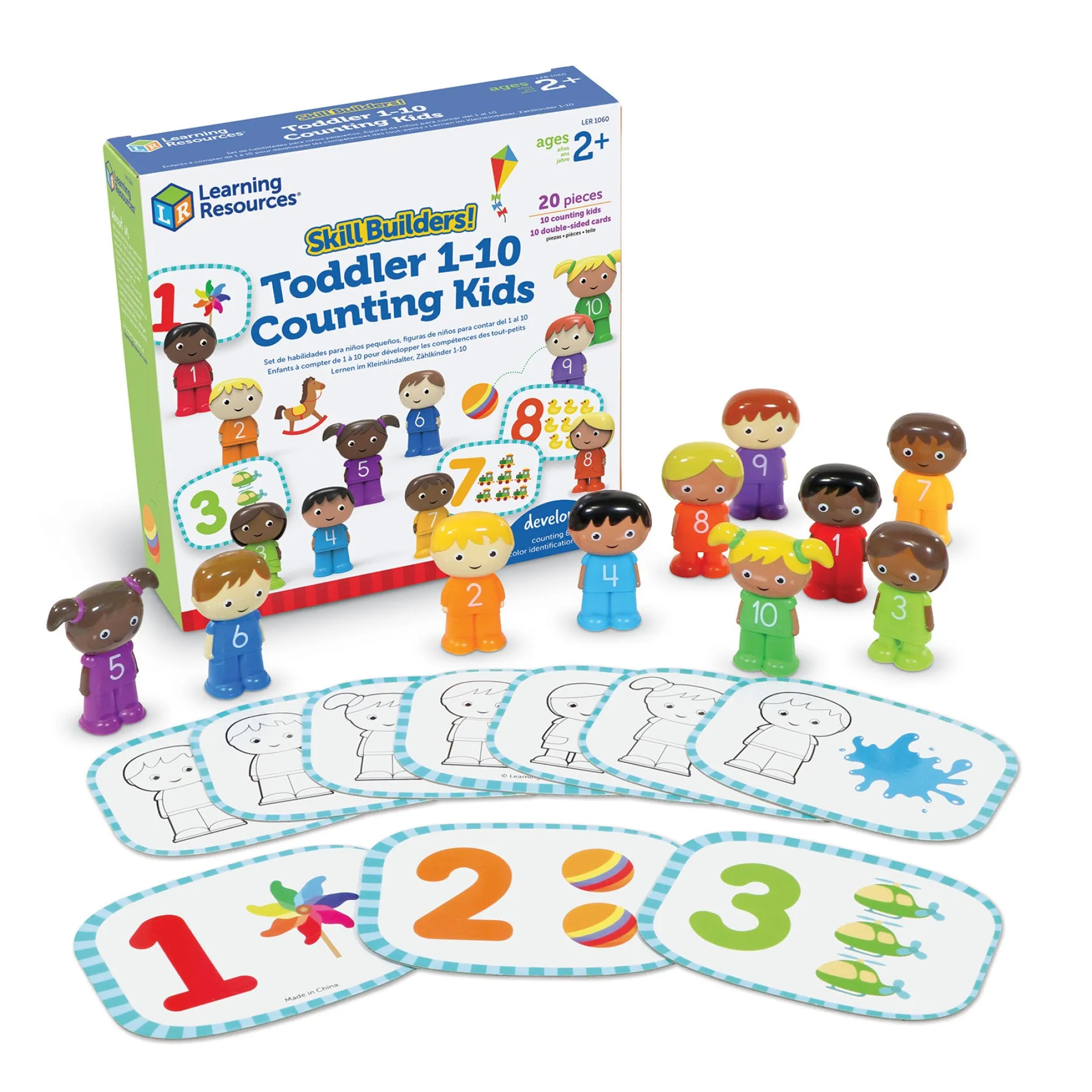Learning Resources Skill Builders! - Toddler 1-10 Counting Kids Set