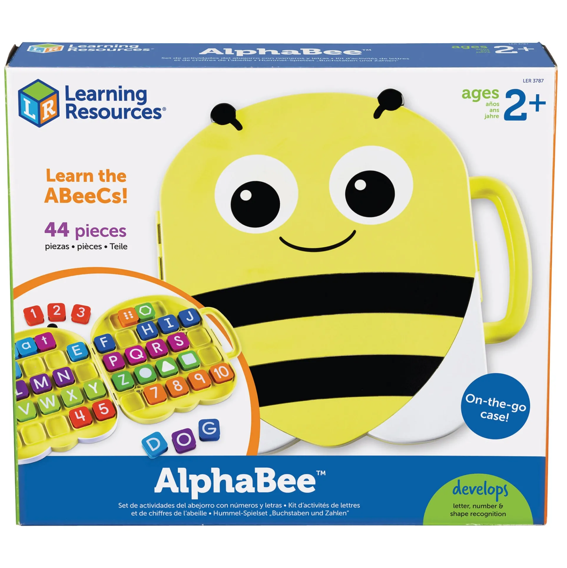 Learning Resources Alphabee Activity Set - Educational Toy - 44 Pieces