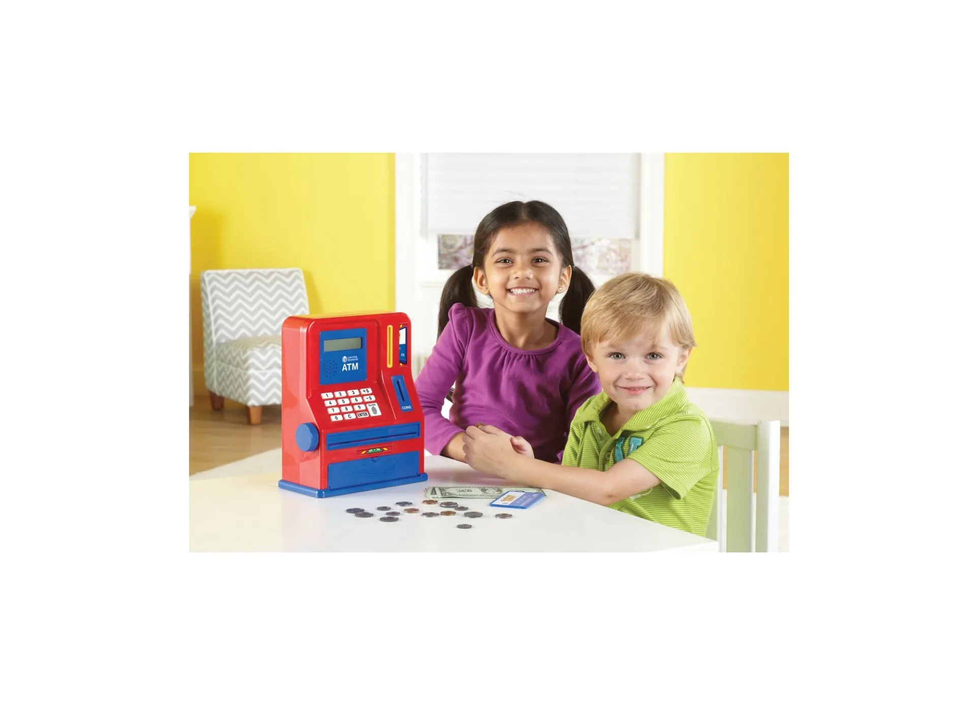 Learning Resources Pretend & Play Teaching ATM Bank - Interactive Educational Toy