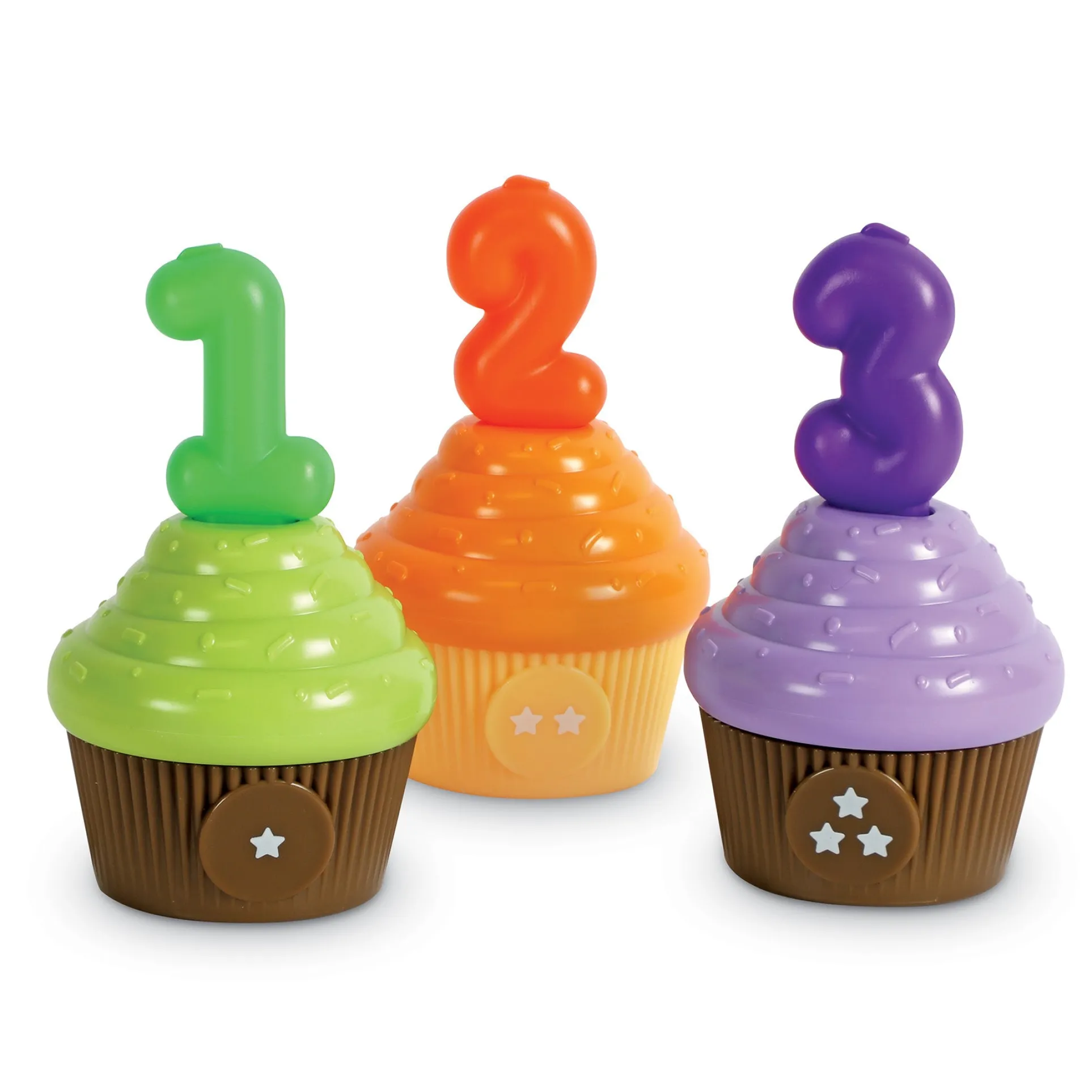 Learning Resources Snap-n-Learn Counting Cupcakes - Color & Number Fun