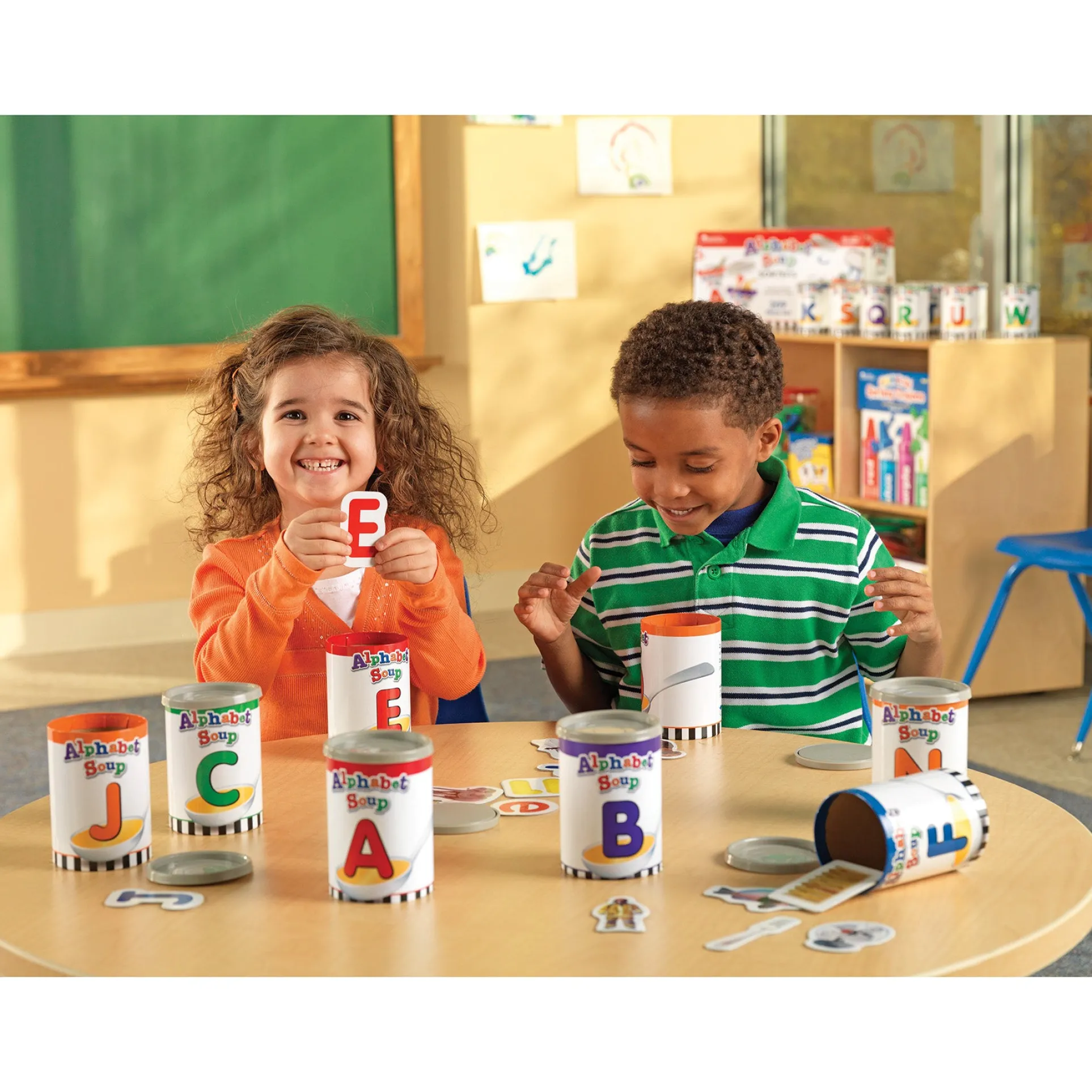 Learning Resources Alphabet Soup Sorters - Early Literacy Fun