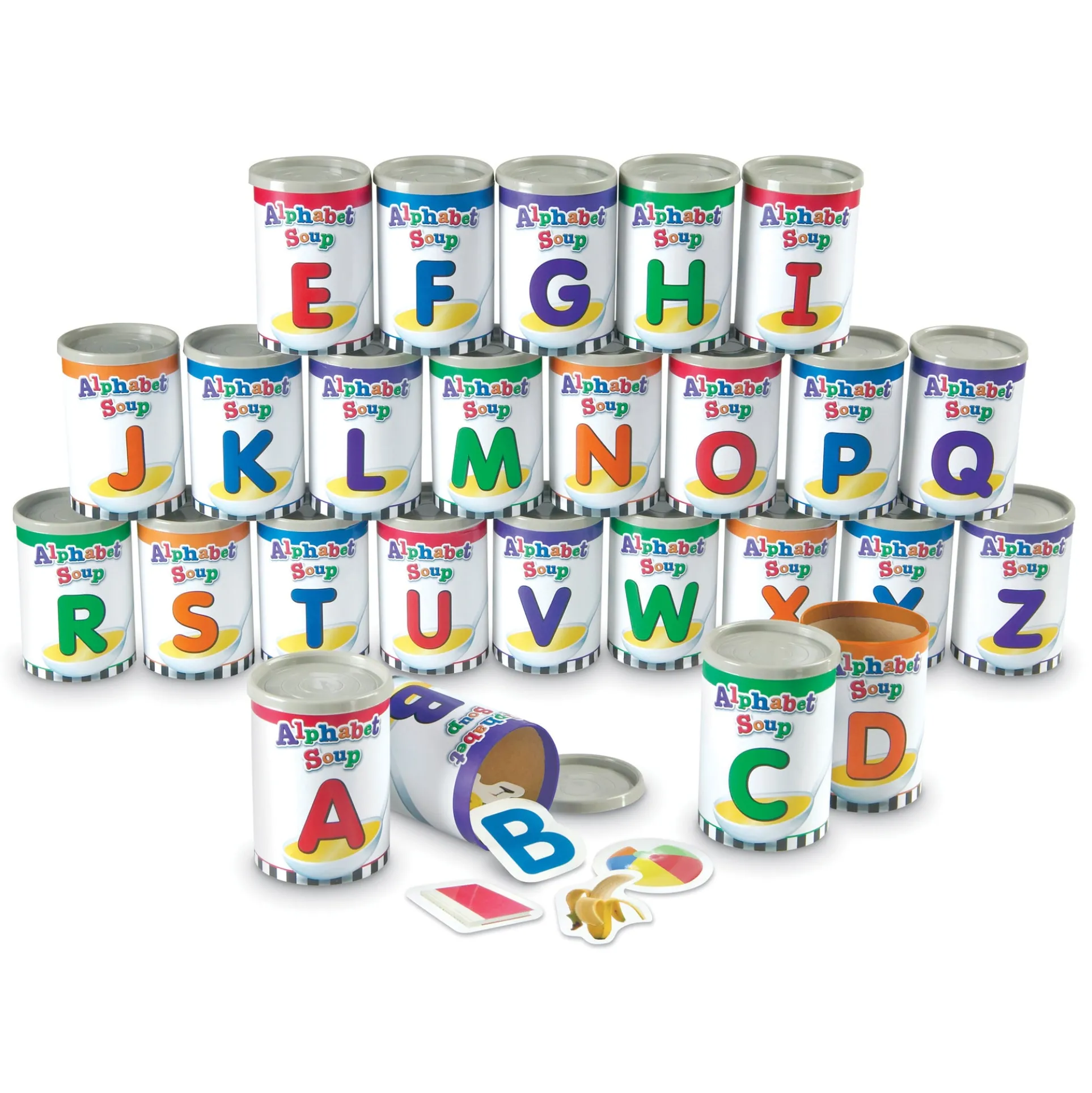Learning Resources Alphabet Soup Sorters - Early Literacy Fun