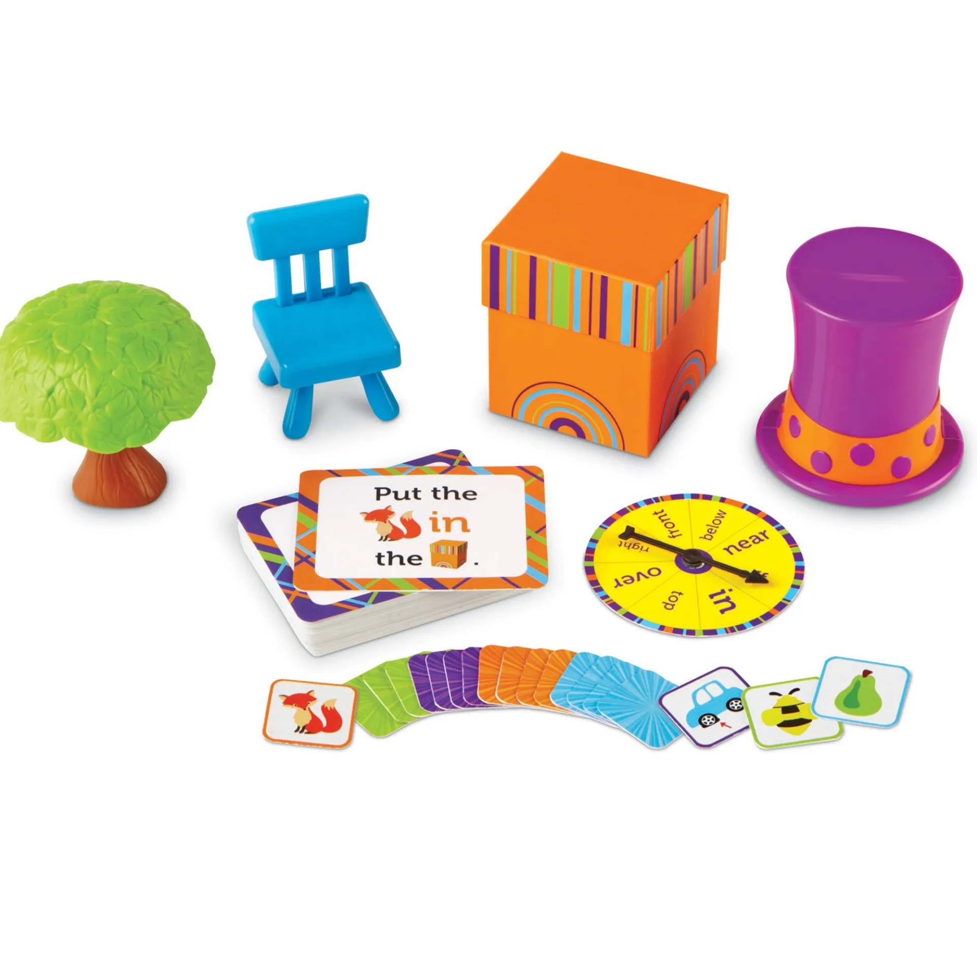 Learning Resources Fox In The Box - Positional Language Fun Set
