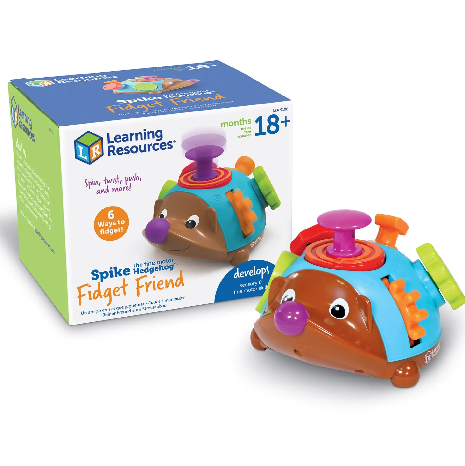 Learning Resources Spike the Fine Motor Hedgehole Fidget Friend