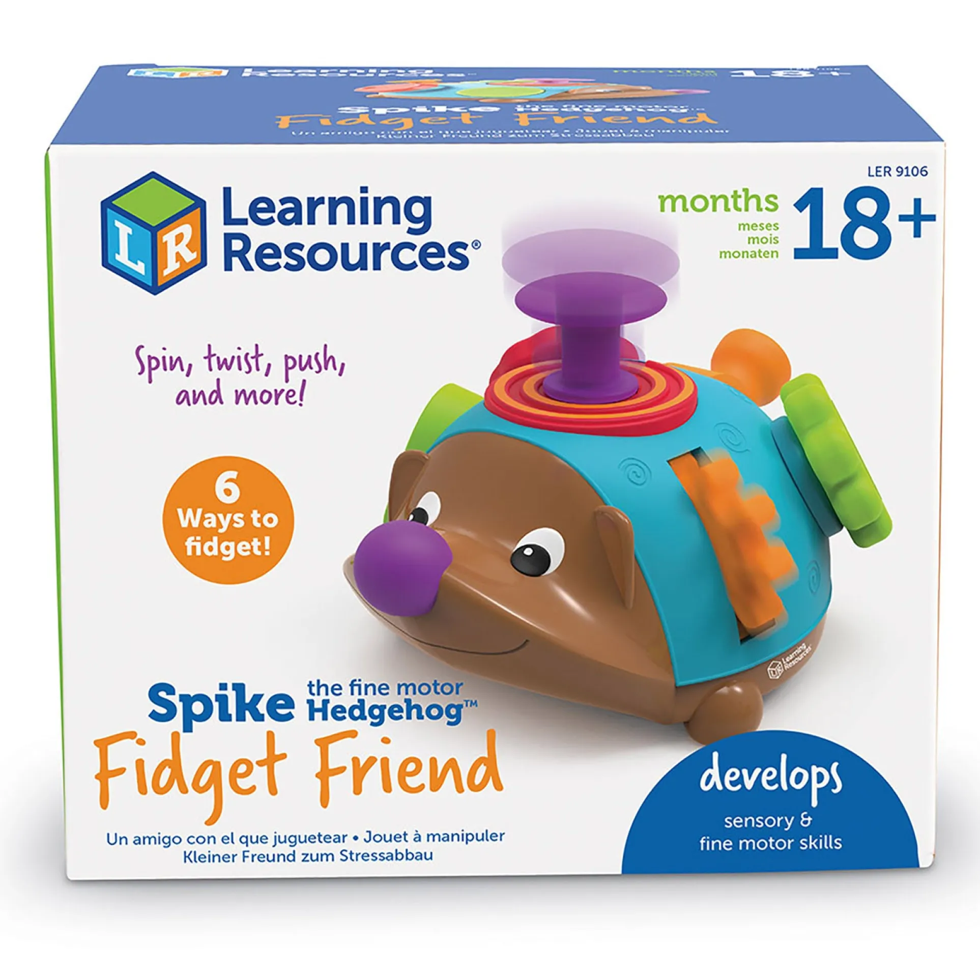 Learning Resources Spike the Fine Motor Hedgehole Fidget Friend