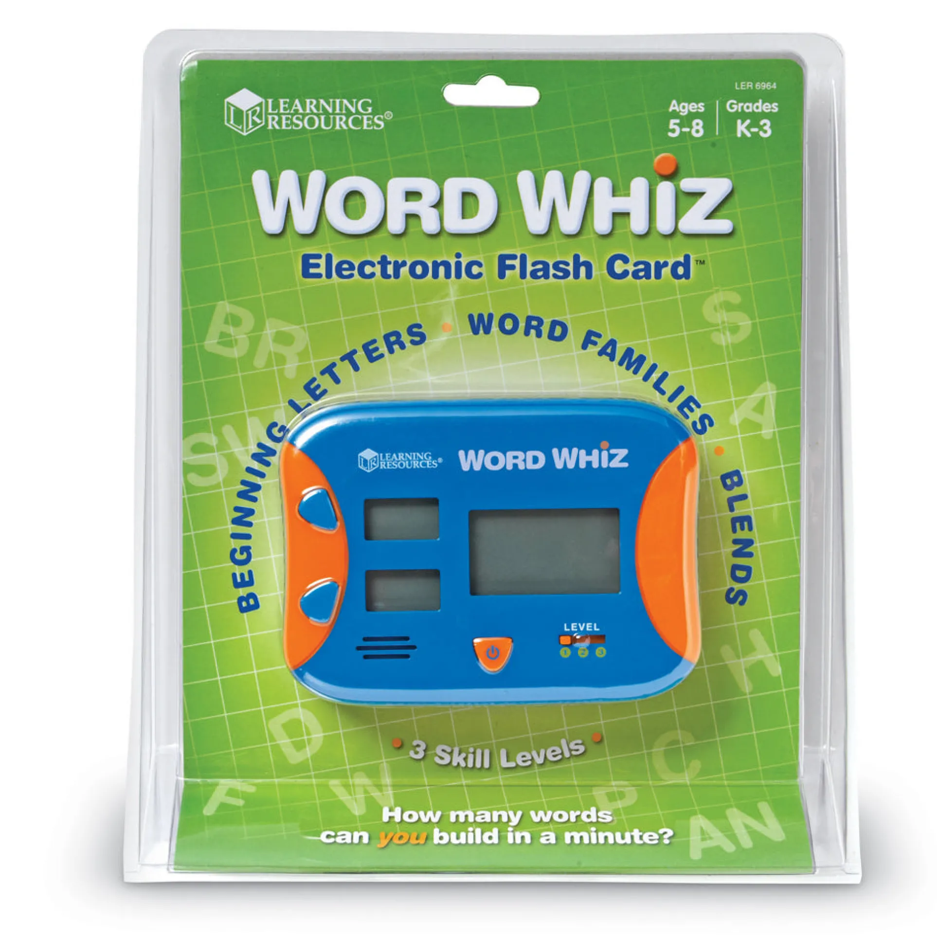Learning Resources Word Whiz Electronic Flash Card - Educational Toy