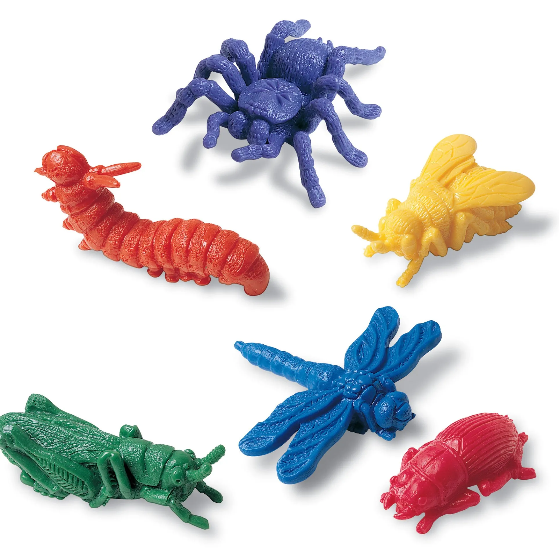 Learning Resources Backyard Bugs Counters - Vibrant Multi-Color - 72 Pack