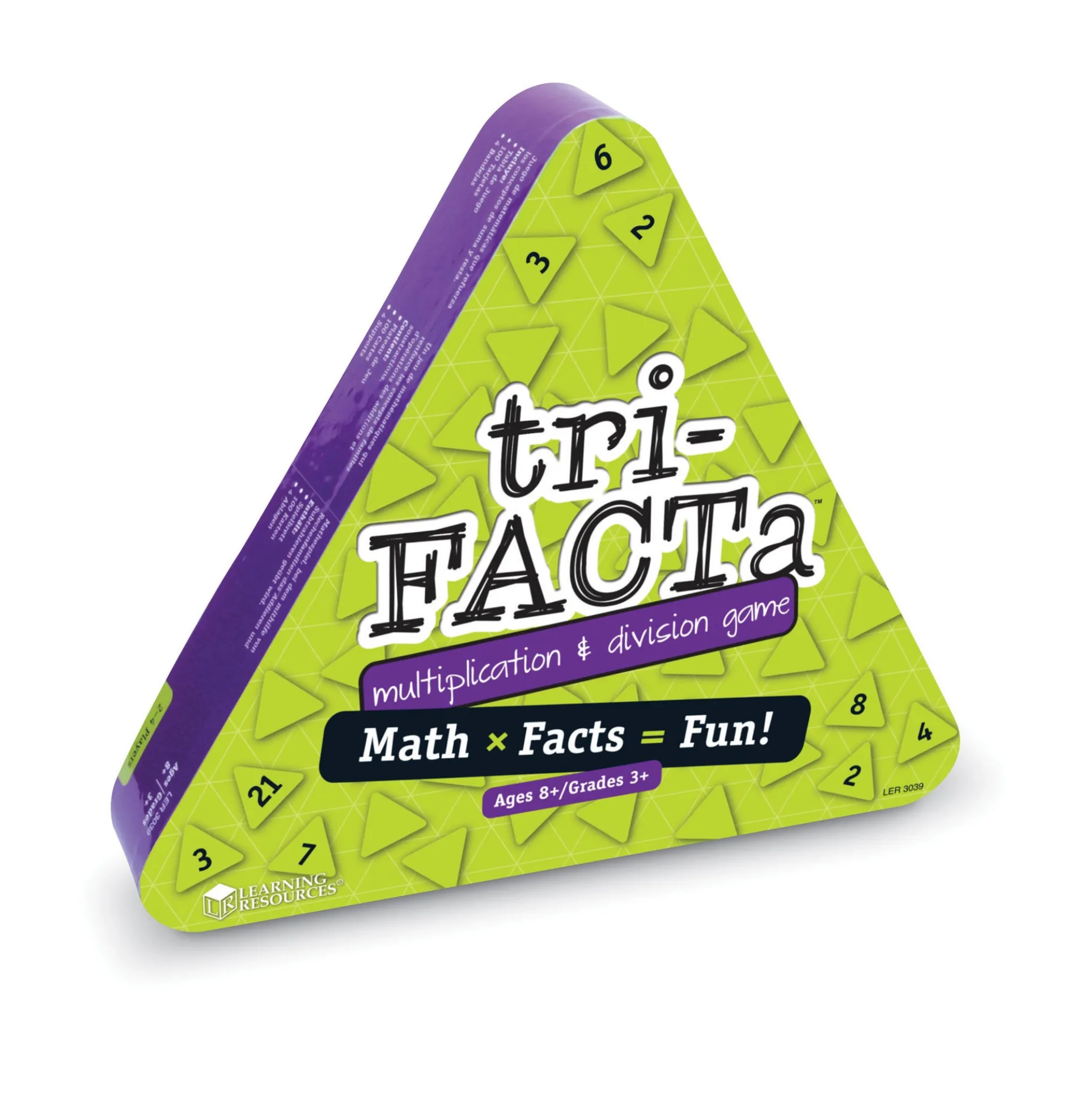 Learning Resources Tri-FACTa Multiplication & Division Game - Educational Math Playset