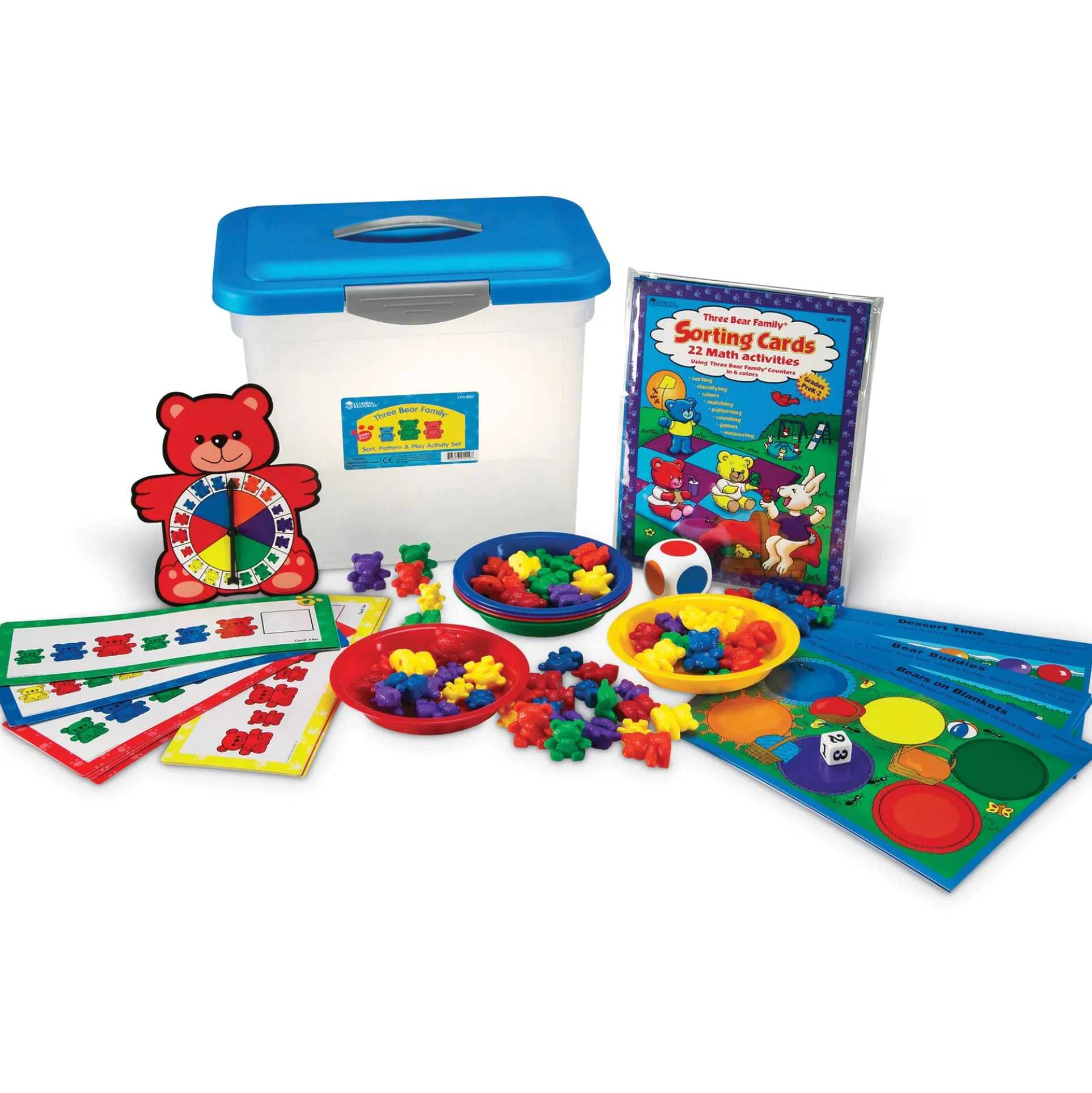 Learning Resources Three Bear Family - Color & Counting Activity Set