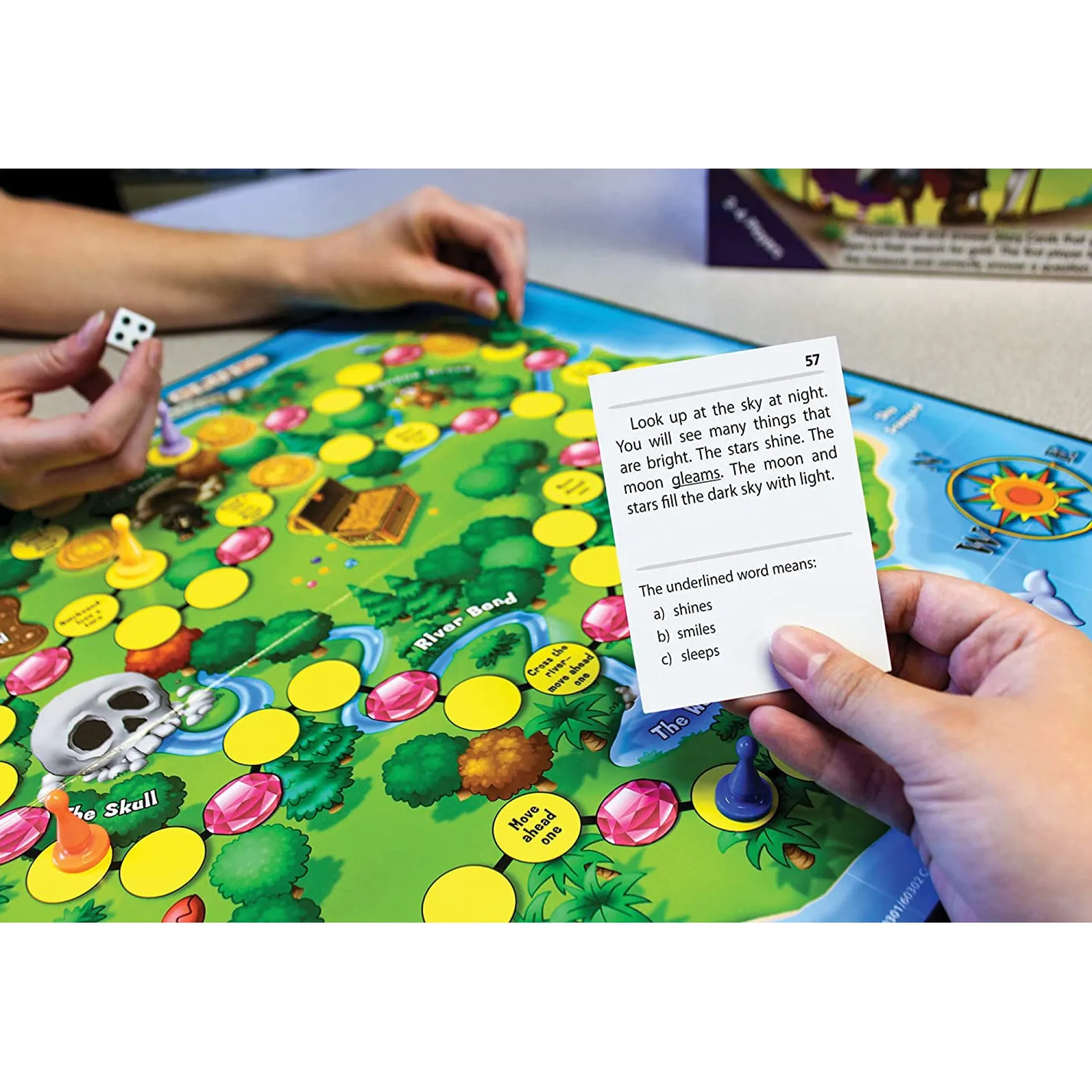 Learning Well Games Context Clues Pirate Treasure Game - Red Level 2.0-3.5