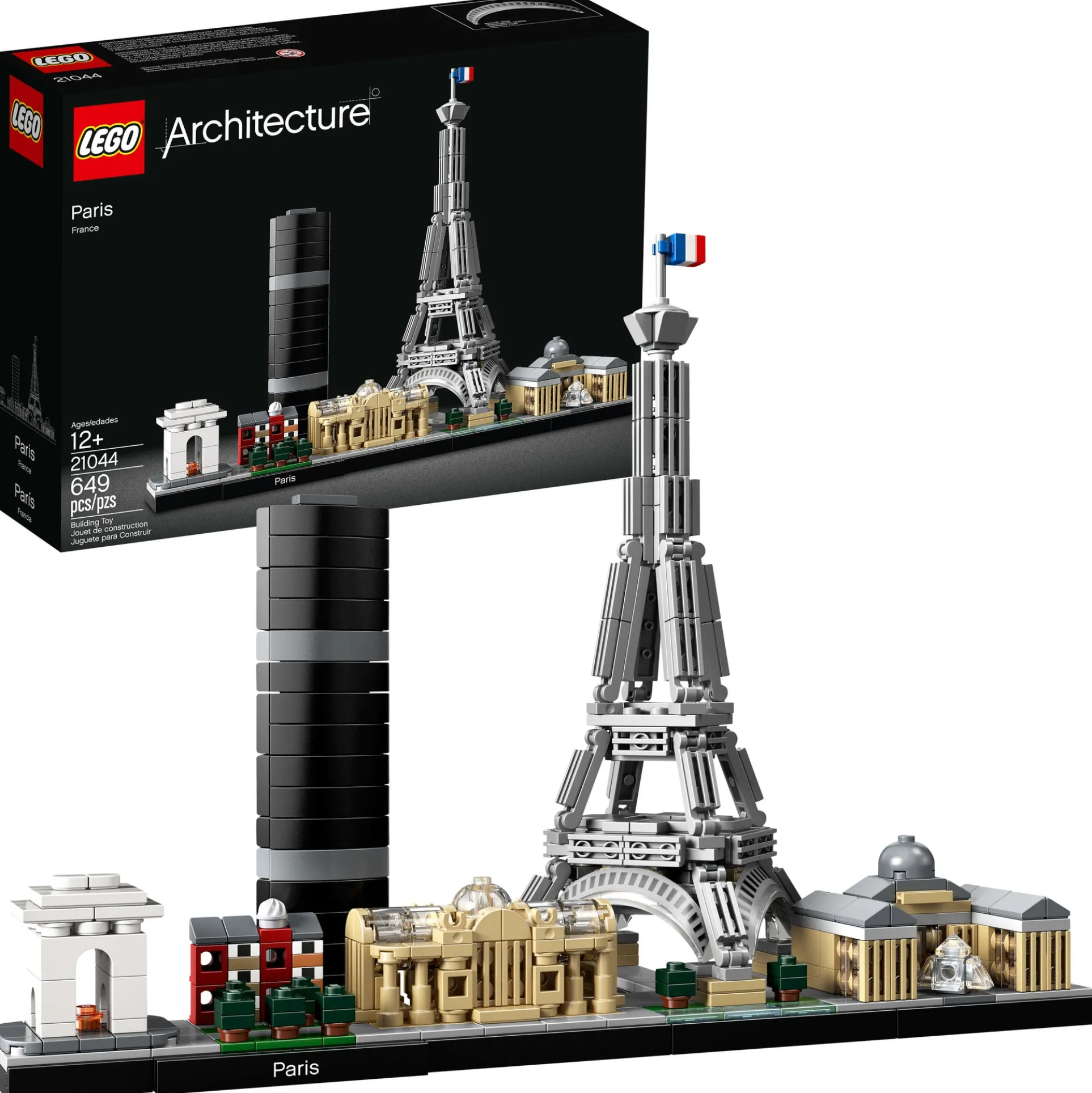 LEGO Architecture Skyline Collection 21044 Paris Building Kit - 694 Pieces