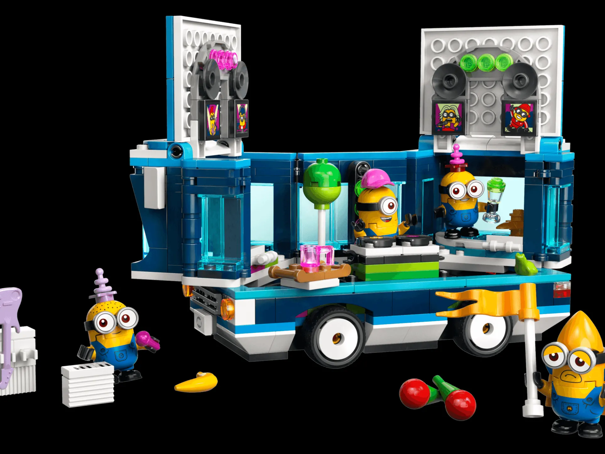 LEGO Despicable Me 4 Minions’ Music Party Bus 75581