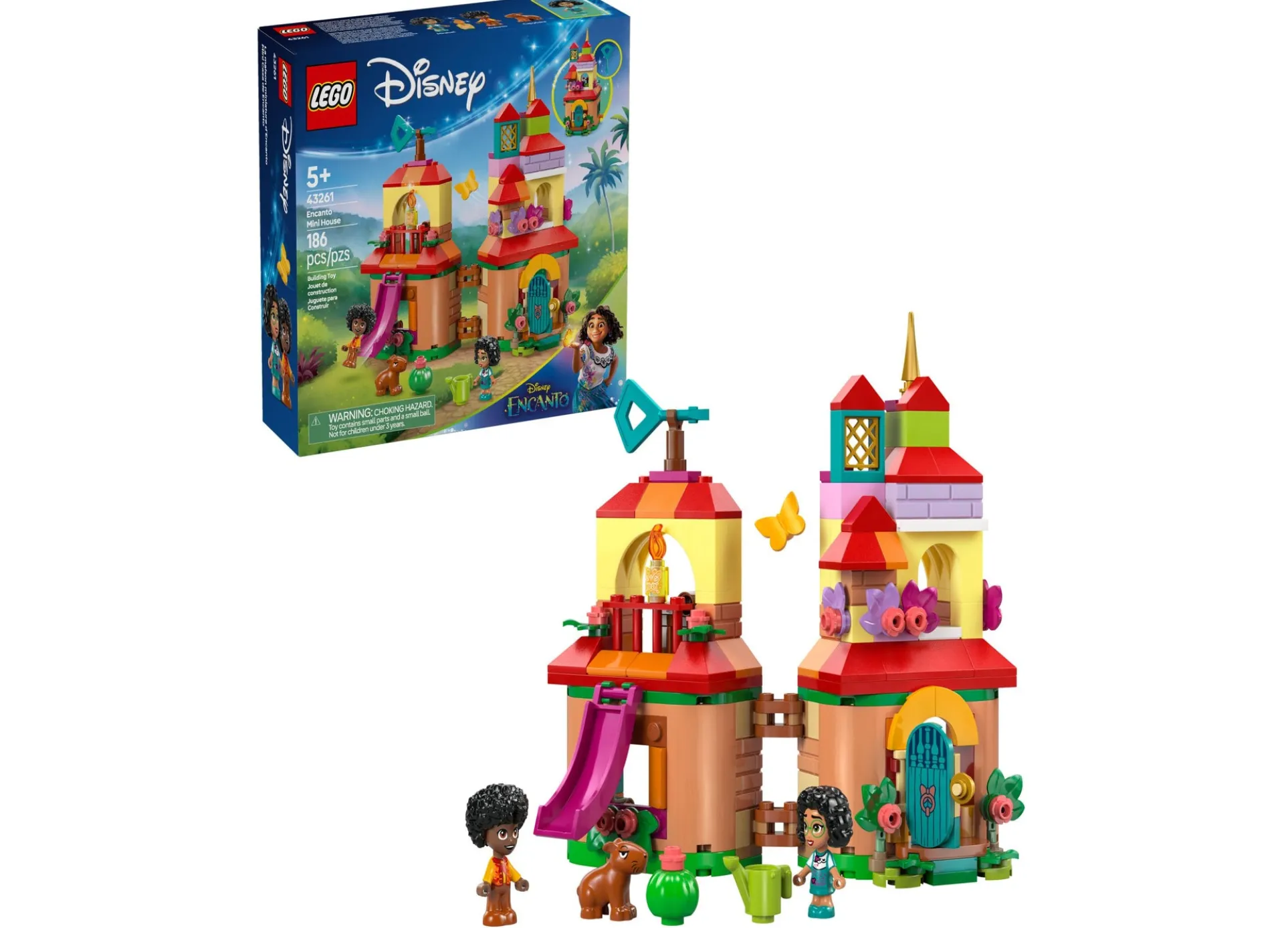 LEGO Disney Encanto Mini House Building Toy Set - 186 Pieces