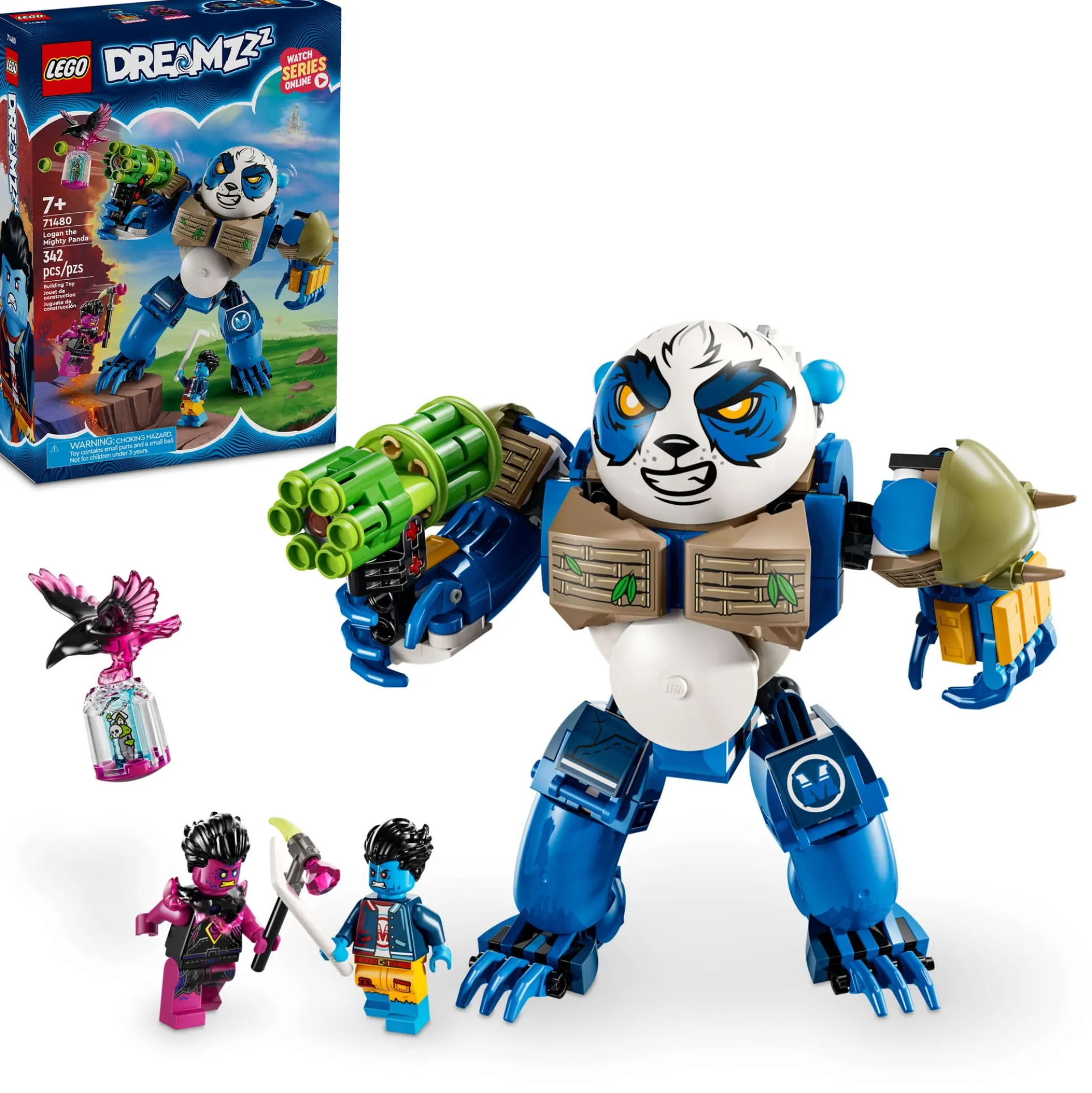LEGO DREAMZzz™ Logan the Mighty Panda Toy 71480