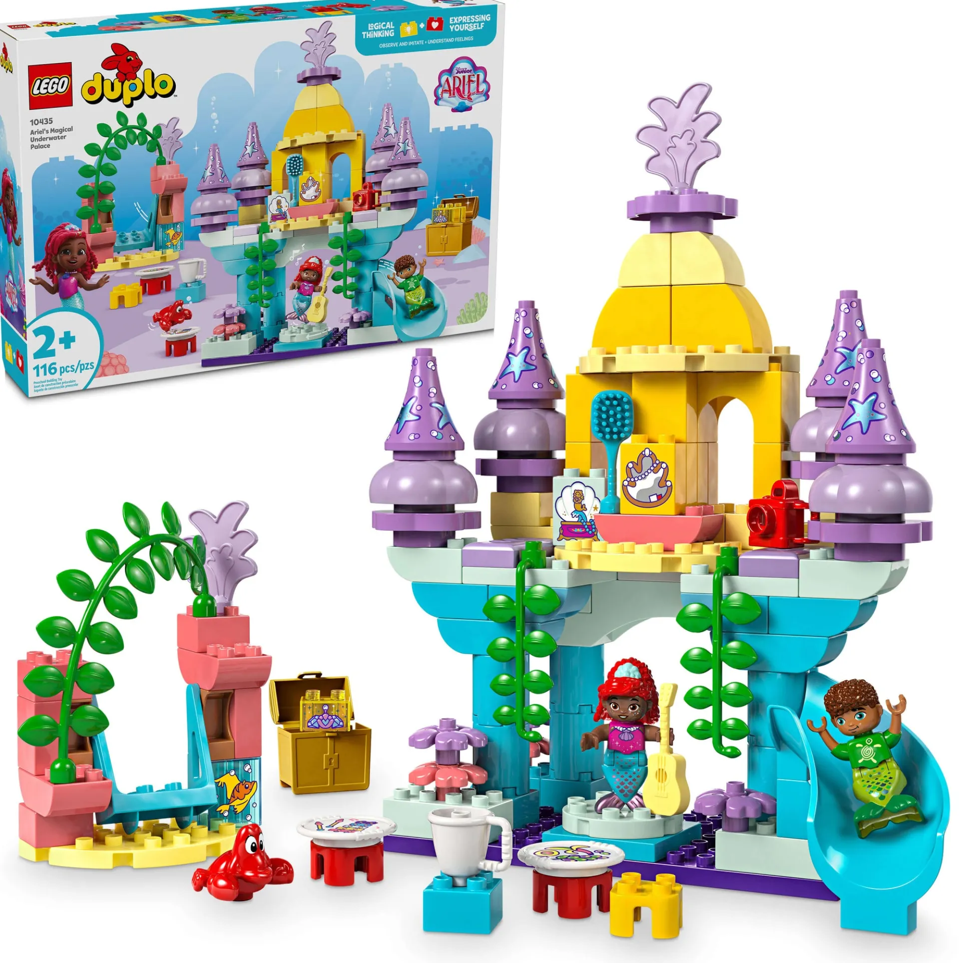LEGO DUPLO Disney Ariel’s Magical Underwater Palace Building Set