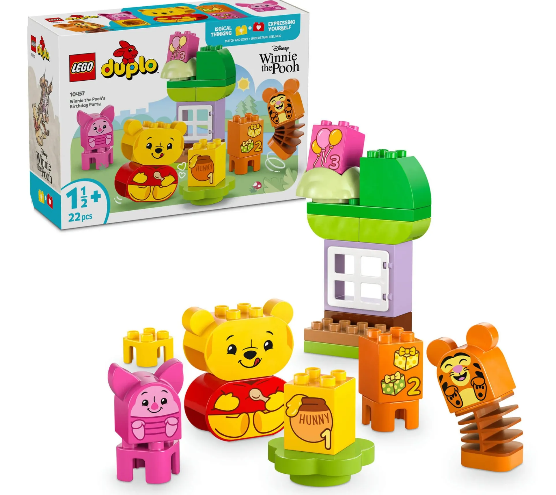 LEGO DUPLO Disney Winnie the Pooh's Birthday Party Building Set 10457