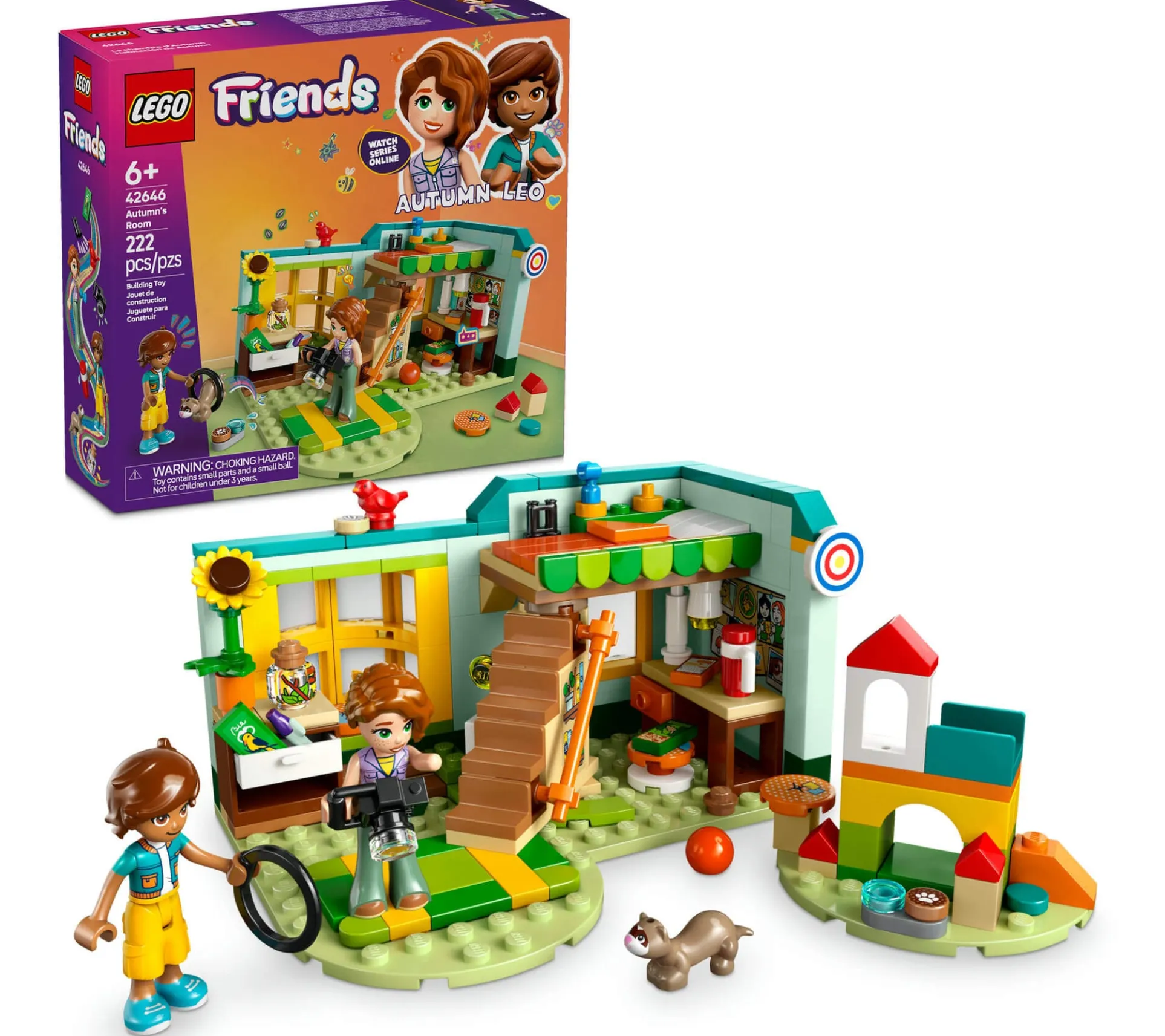 LEGO Friends Autumn's Room Building Set 42646 - Nature Themed Playset