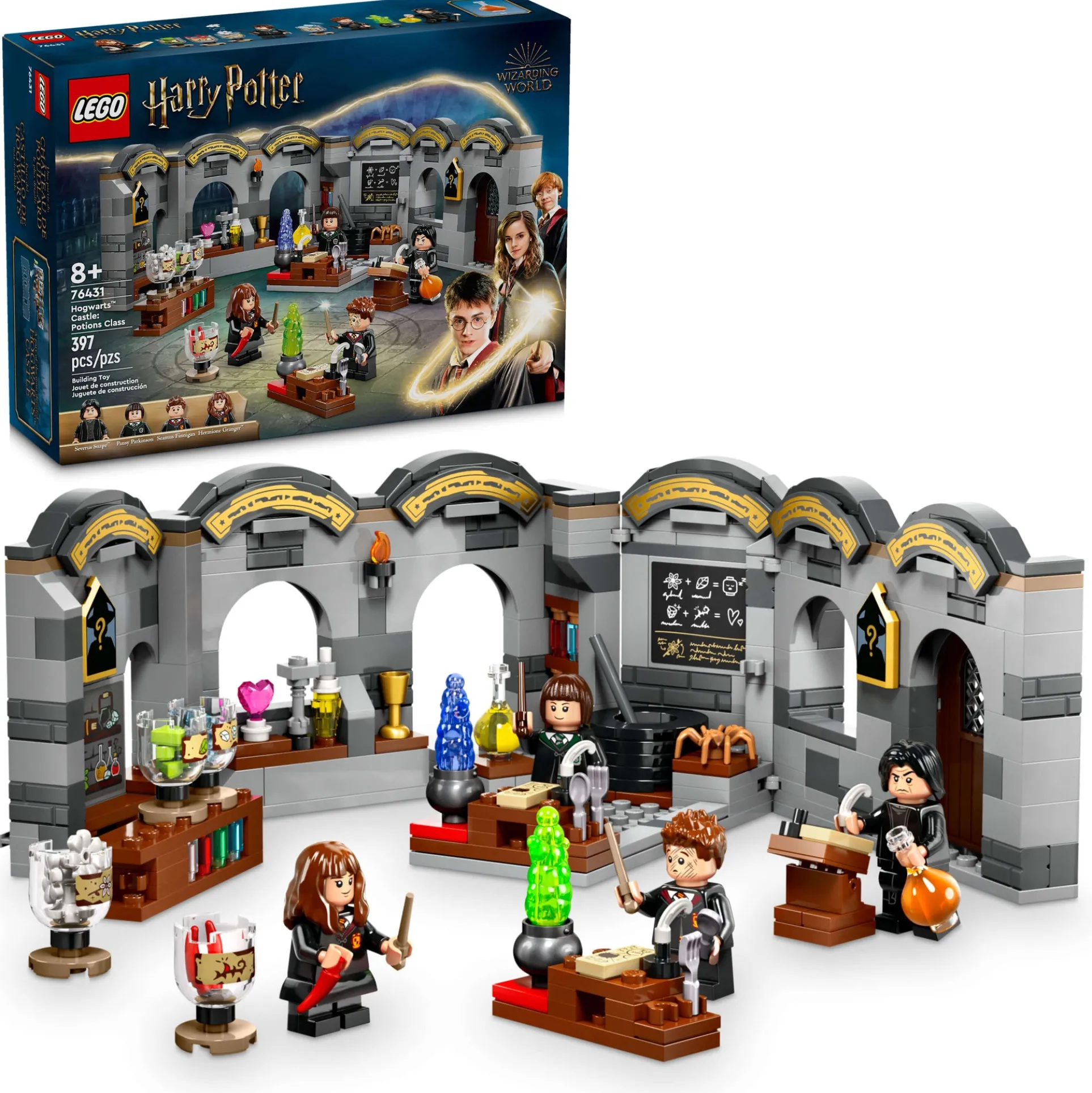 LEGO Harry Potter Hogwarts Castle 397-Piece Potions Class Set 76431