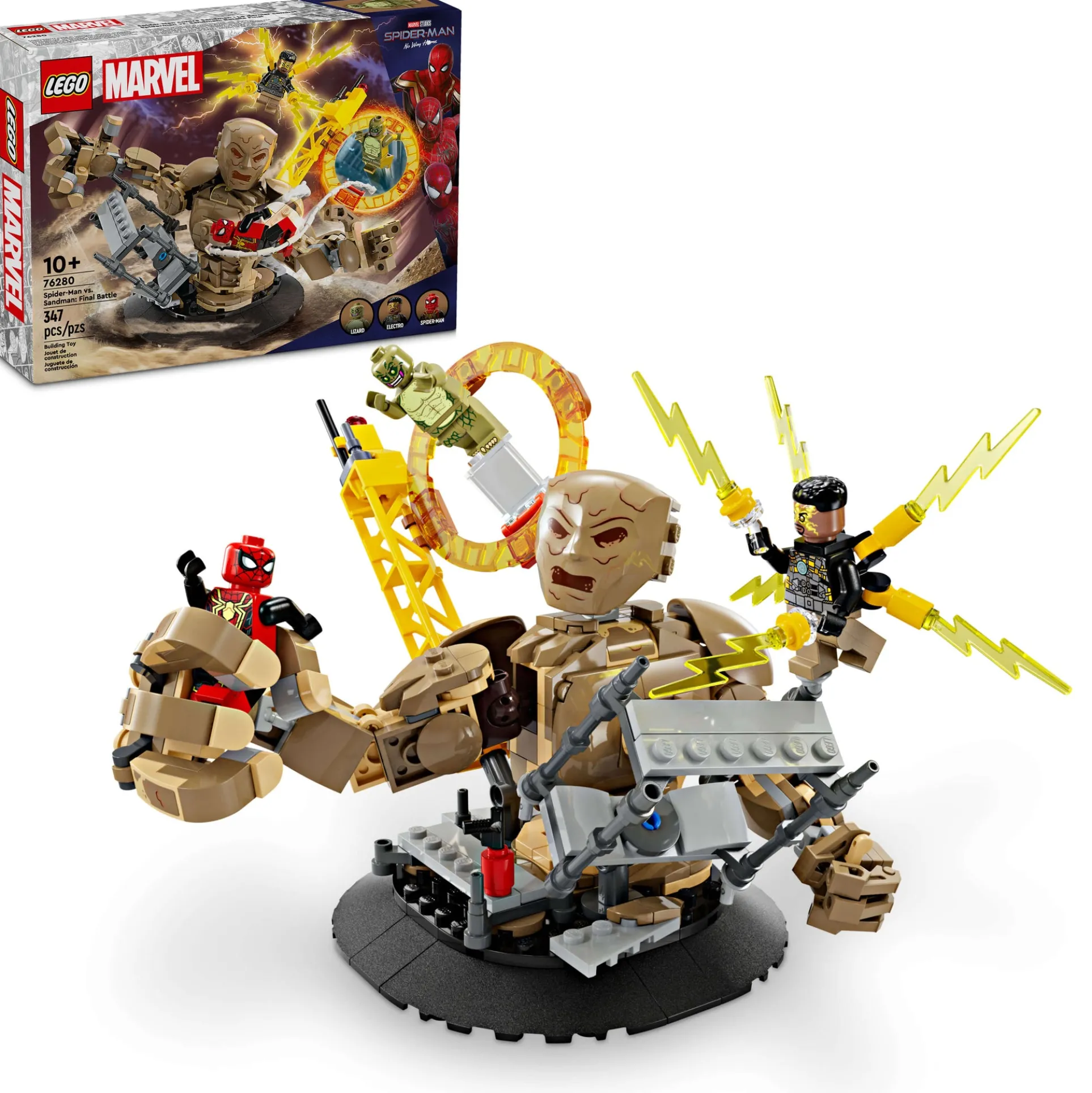 LEGO Marvel Spider-Man vs. Sandman: Final Battle Set 76280 - 347 Pieces