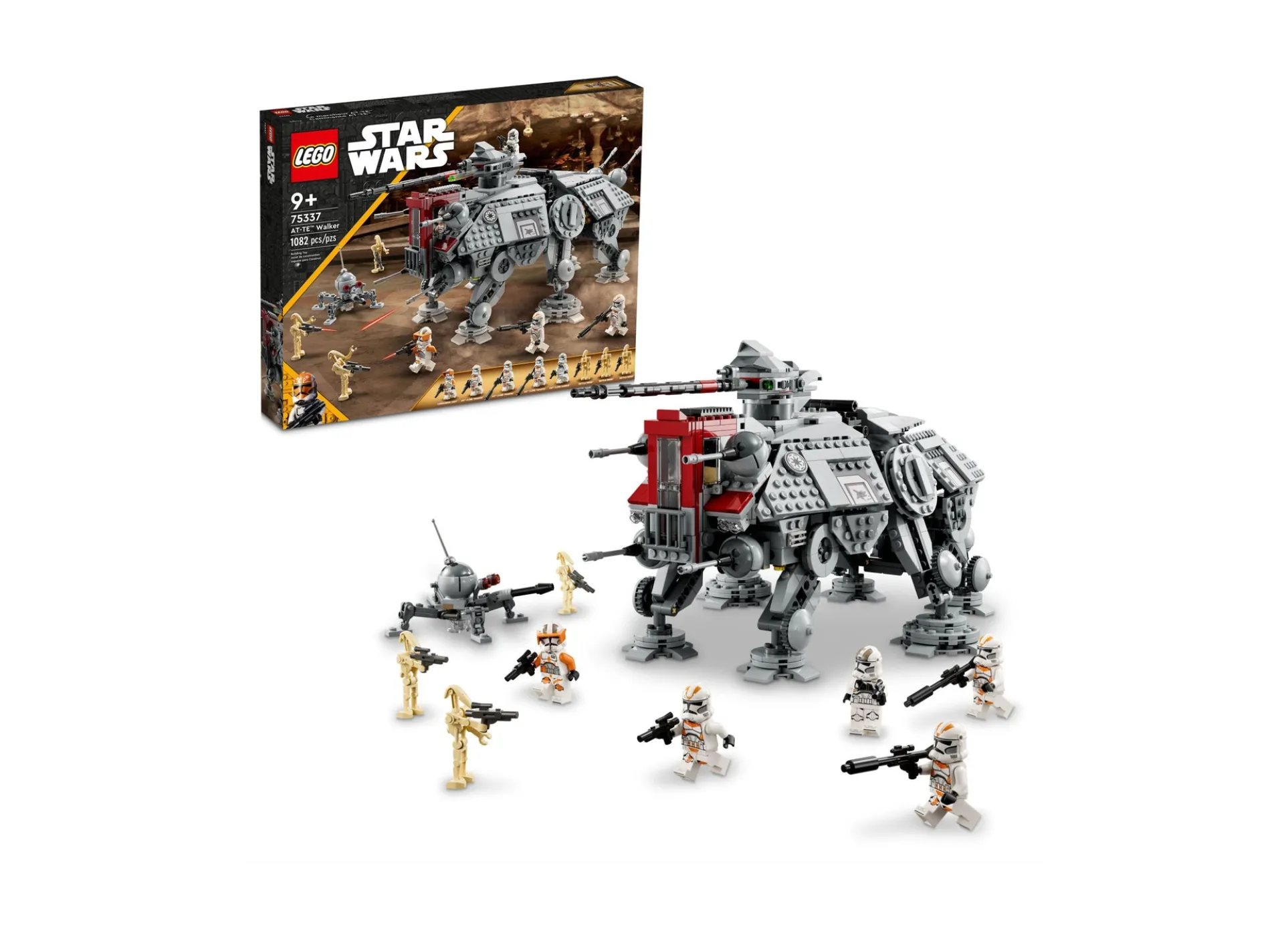 LEGO Star Wars AT-TE Walker 75337 Building Kit - 1,082 Pieces