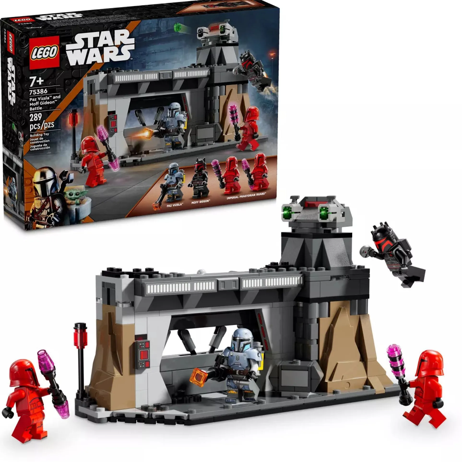 LEGO Star Wars Mandalorian 75386 Paz Vizsla & Moff Gideon Battle Set