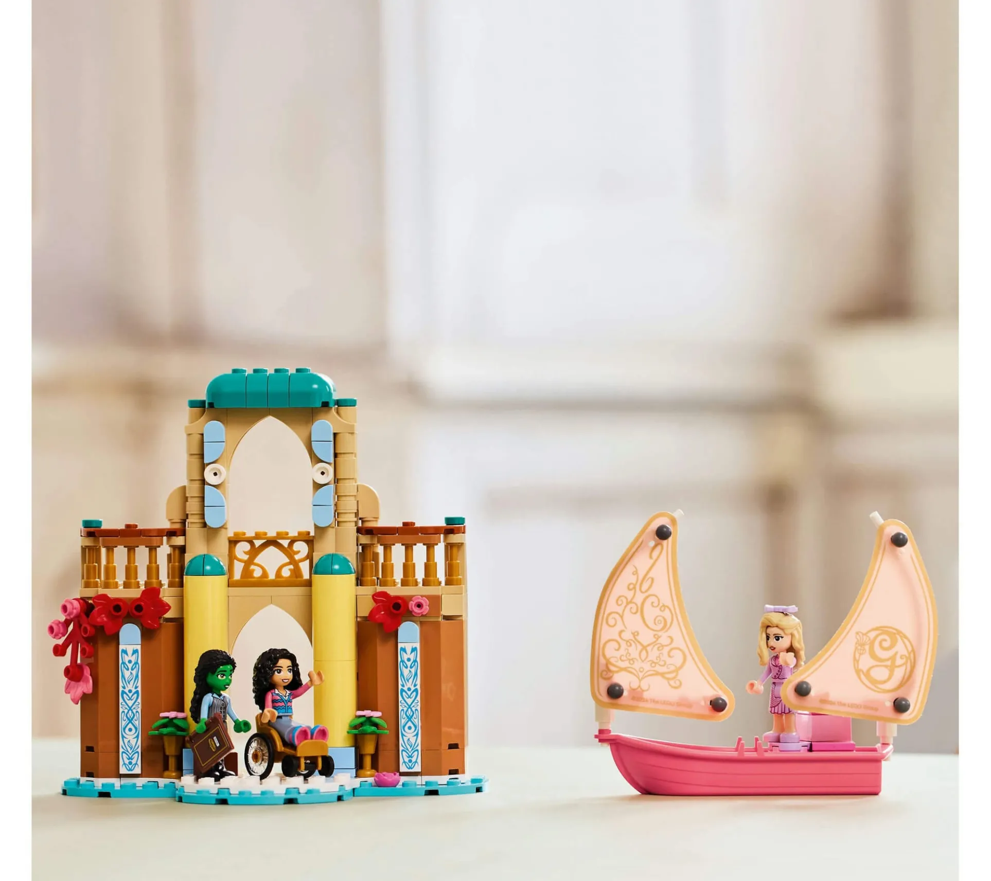 LEGO Wicked Shiz University Adventure Set with Glinda, Elphaba, & Nessarose 304 Pieces