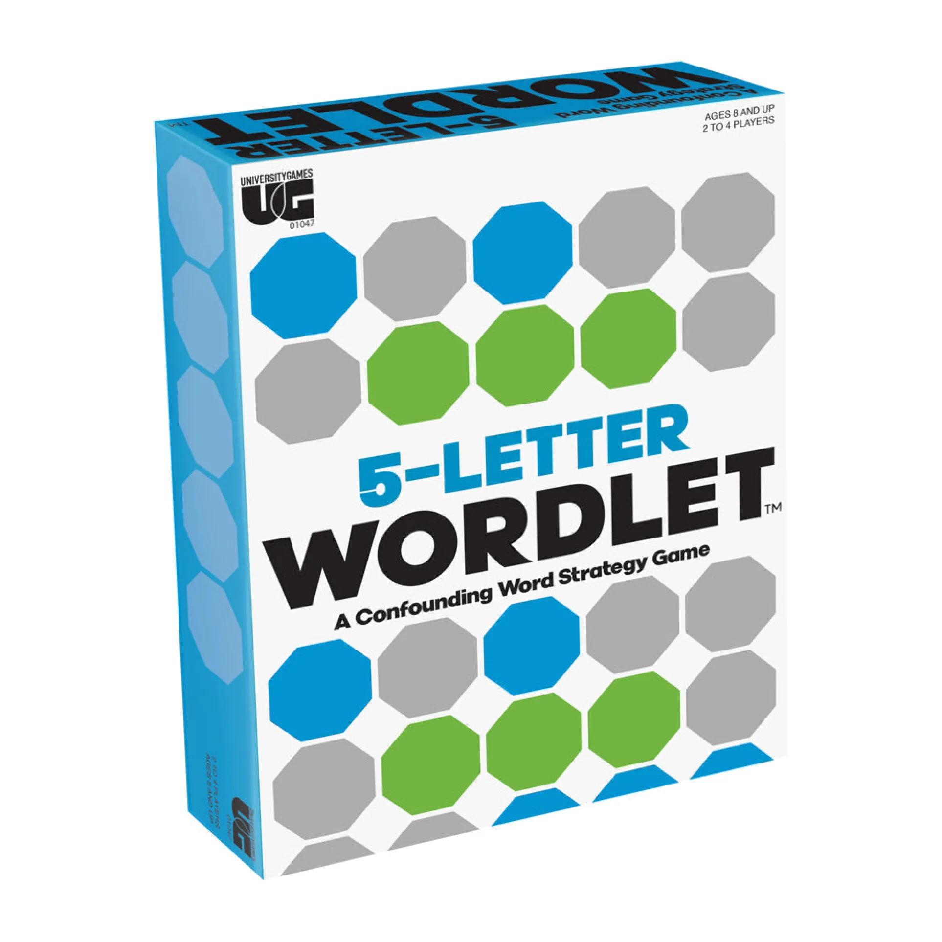 5-Letter Wordlet Strategy Board Game by University Games