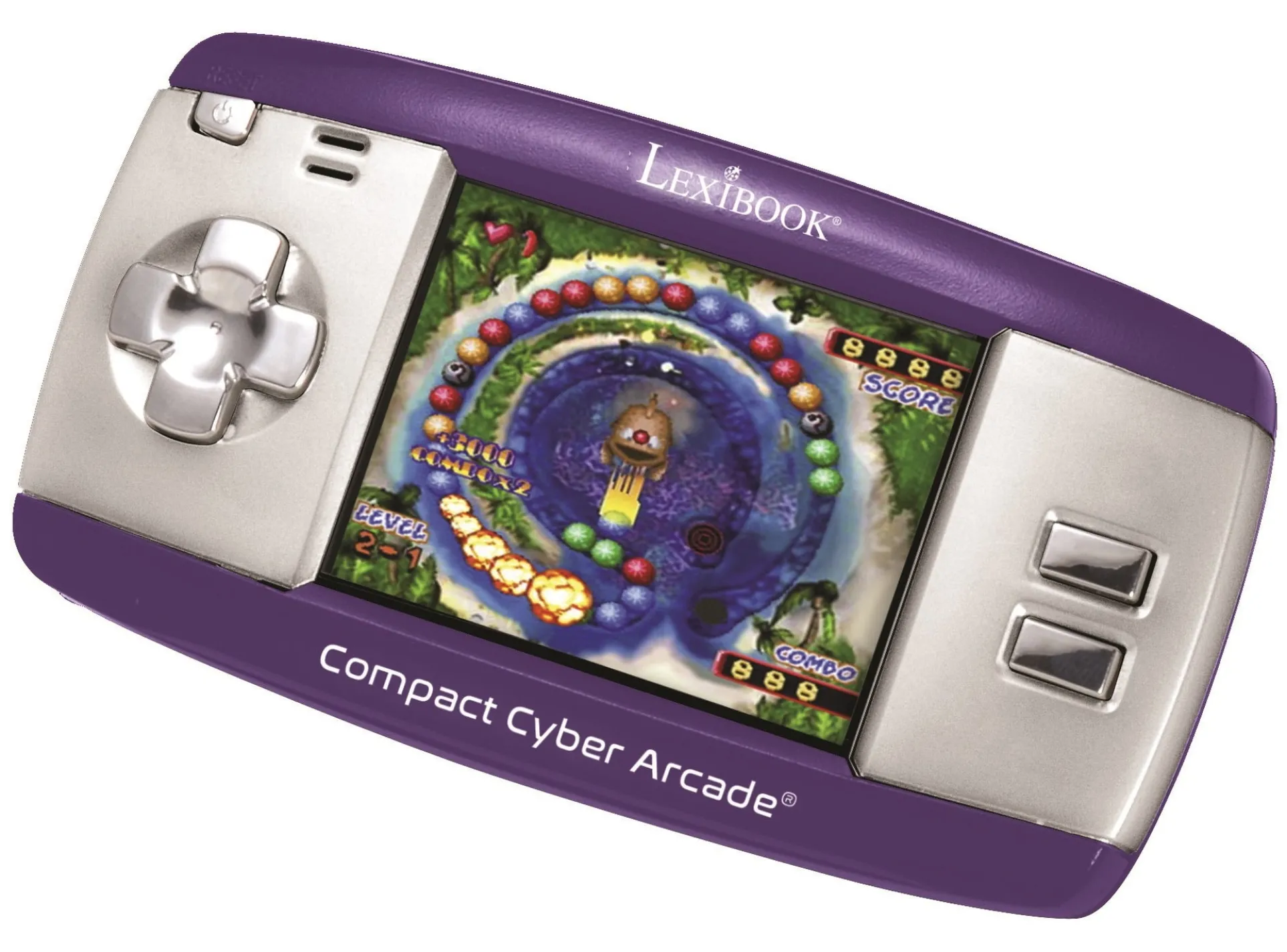 Lexibook Compact Cyber Arcade with 250 Games and LCD Screen