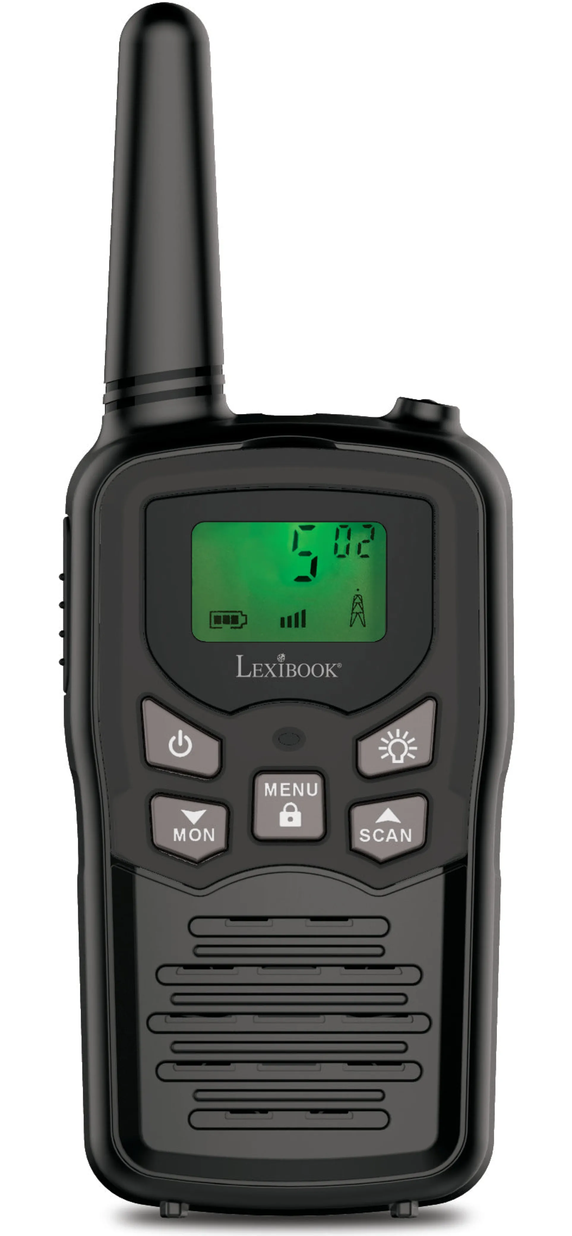 Lexibook Long-Range Digital Walkie Talkies with Flashlight - 8km Range
