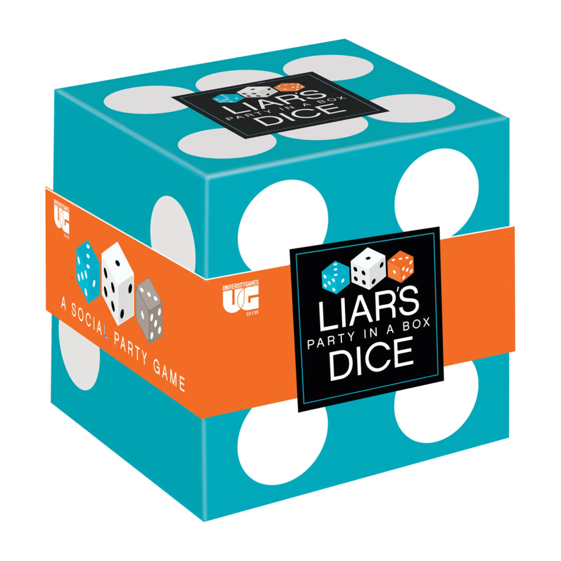 Liar's Dice Party in a Box - Classic Bluffing Game