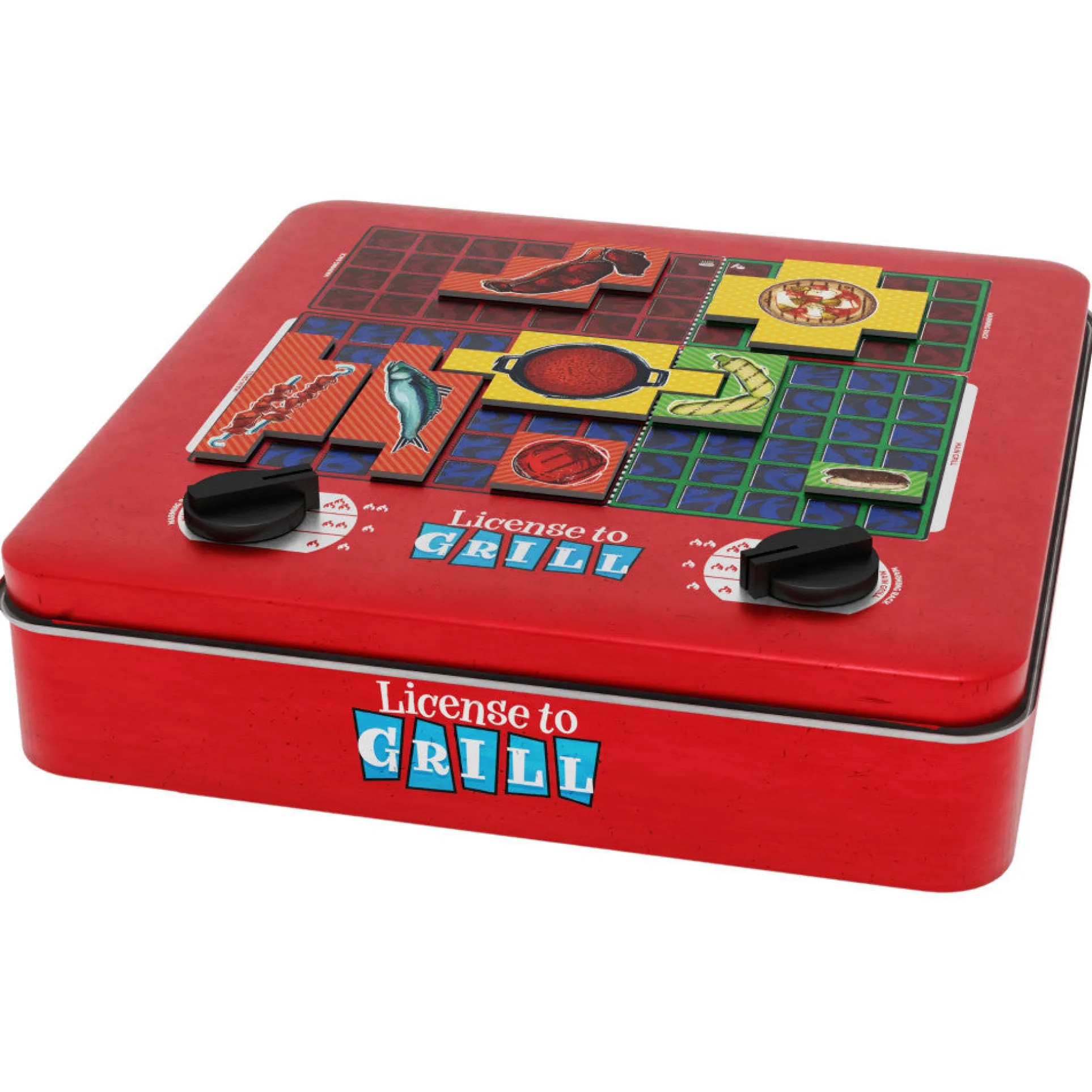 License to Grill Premium Edition - Strategic Polyomino Placement Game for Ages 14+