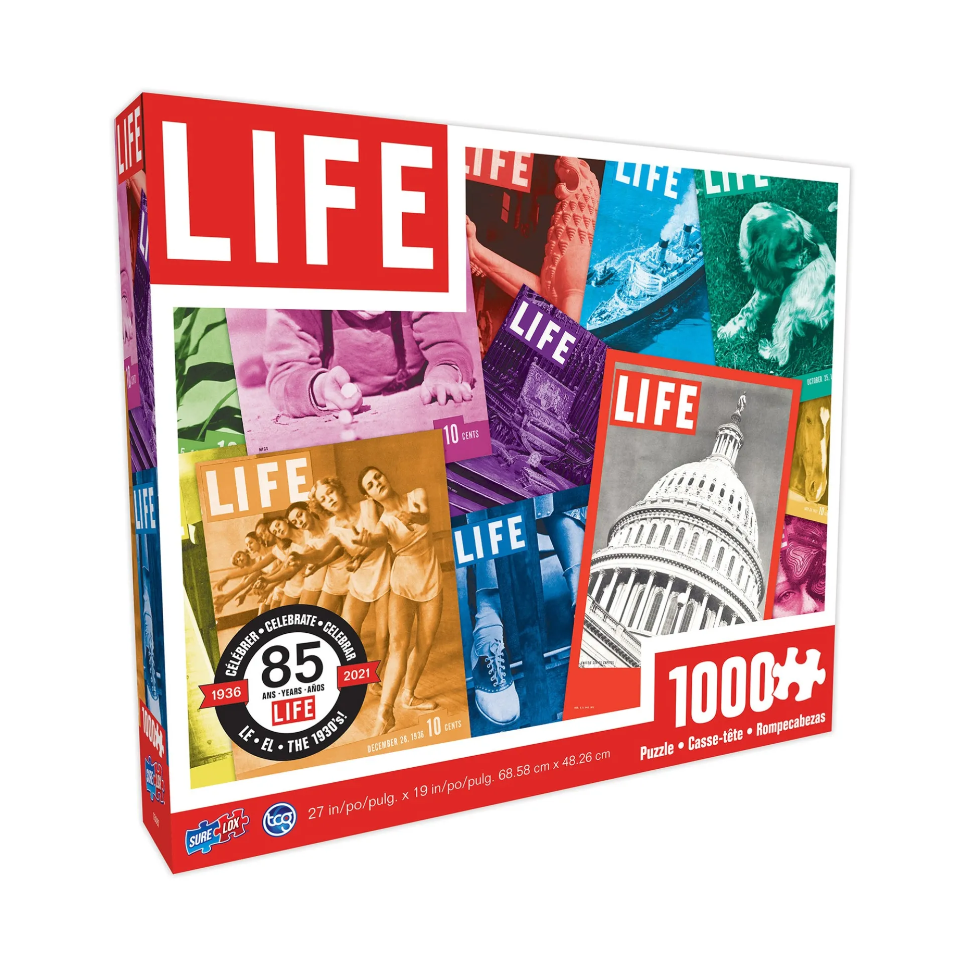 Life Brand 85th Anniversary Jigsaw Puzzle - 1000 pc