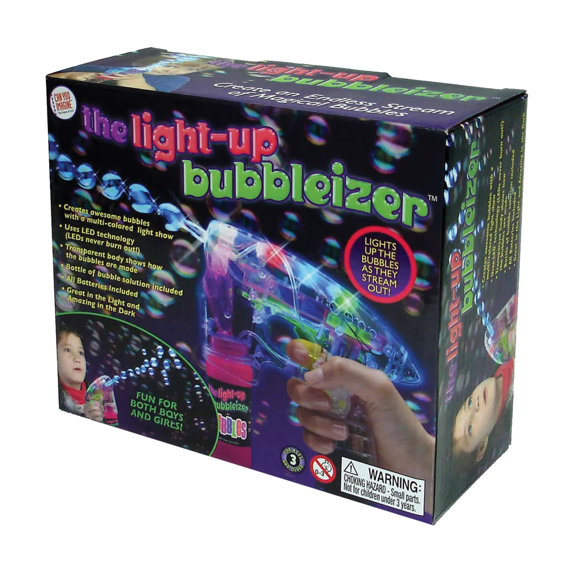 Light-Up Bubbleizer: Magical Bubble and Light Show Toy