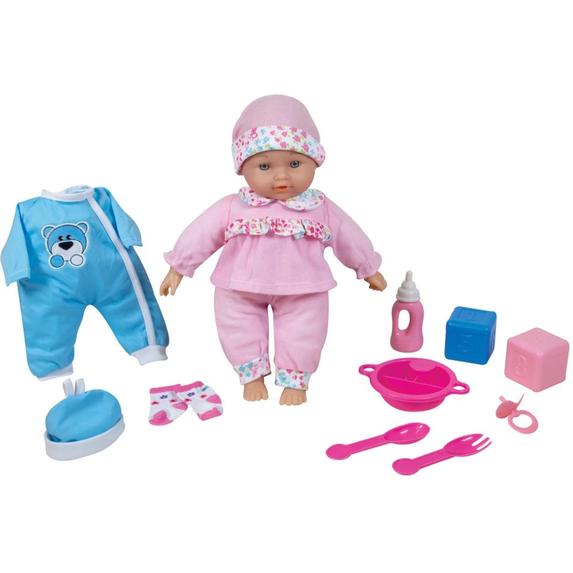 Lissi Dolls 11 Inch - Interactive Talking Baby Set