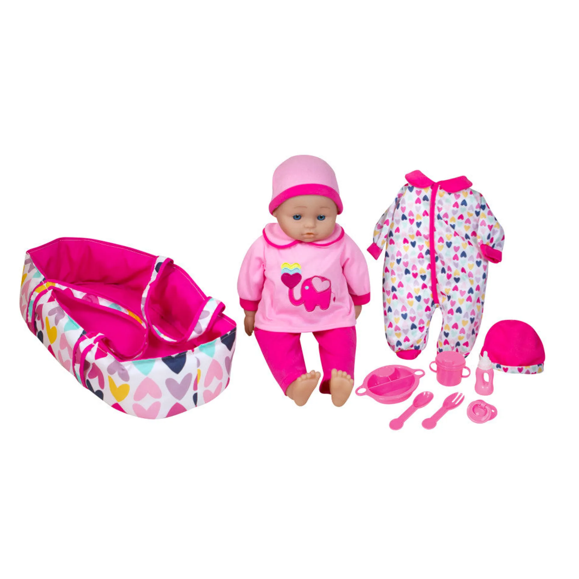 Lissi 16-inch Interactive Talking Baby Doll with Accessories
