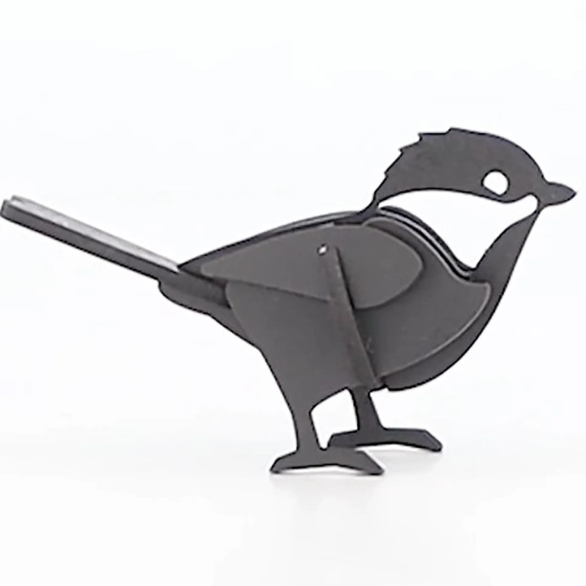 Little & Wood Chickadee 3D Wooden Puzzle Kit - Small Black Model