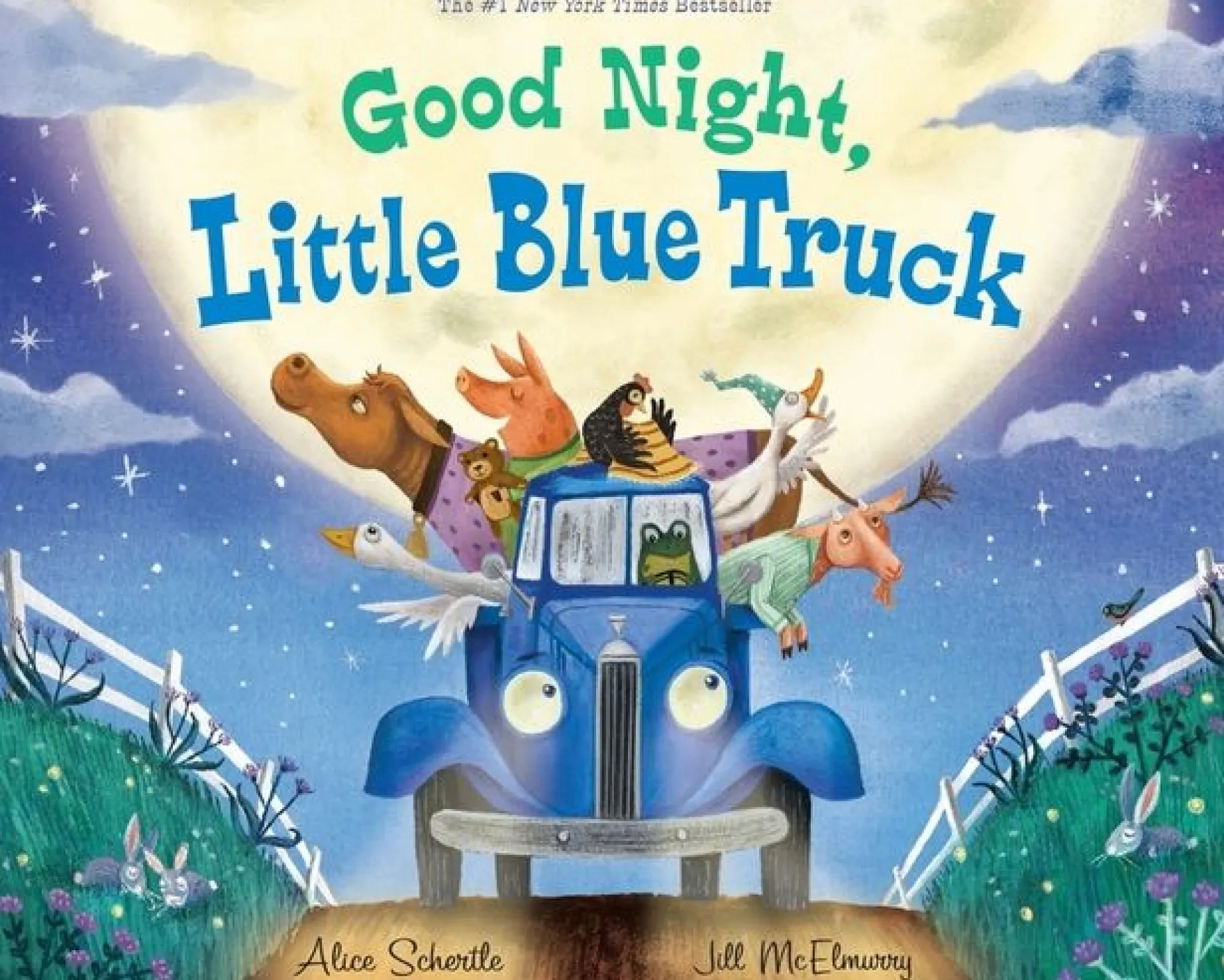 Little Blue Truck Good Night Hardcover Children's Book