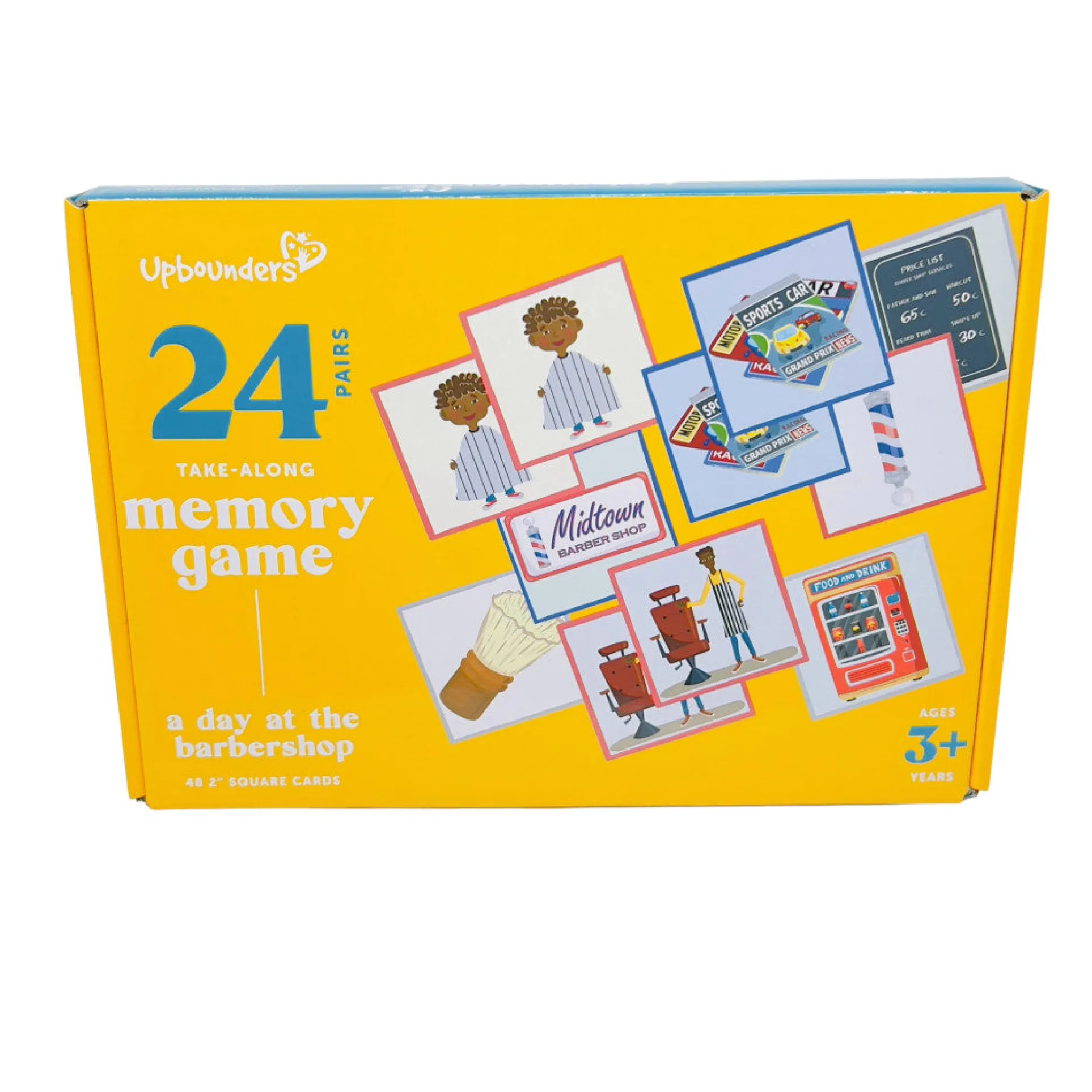 Little Likes Kids Upbounders - A Day at The Barbershop - Multicultural Memory Game