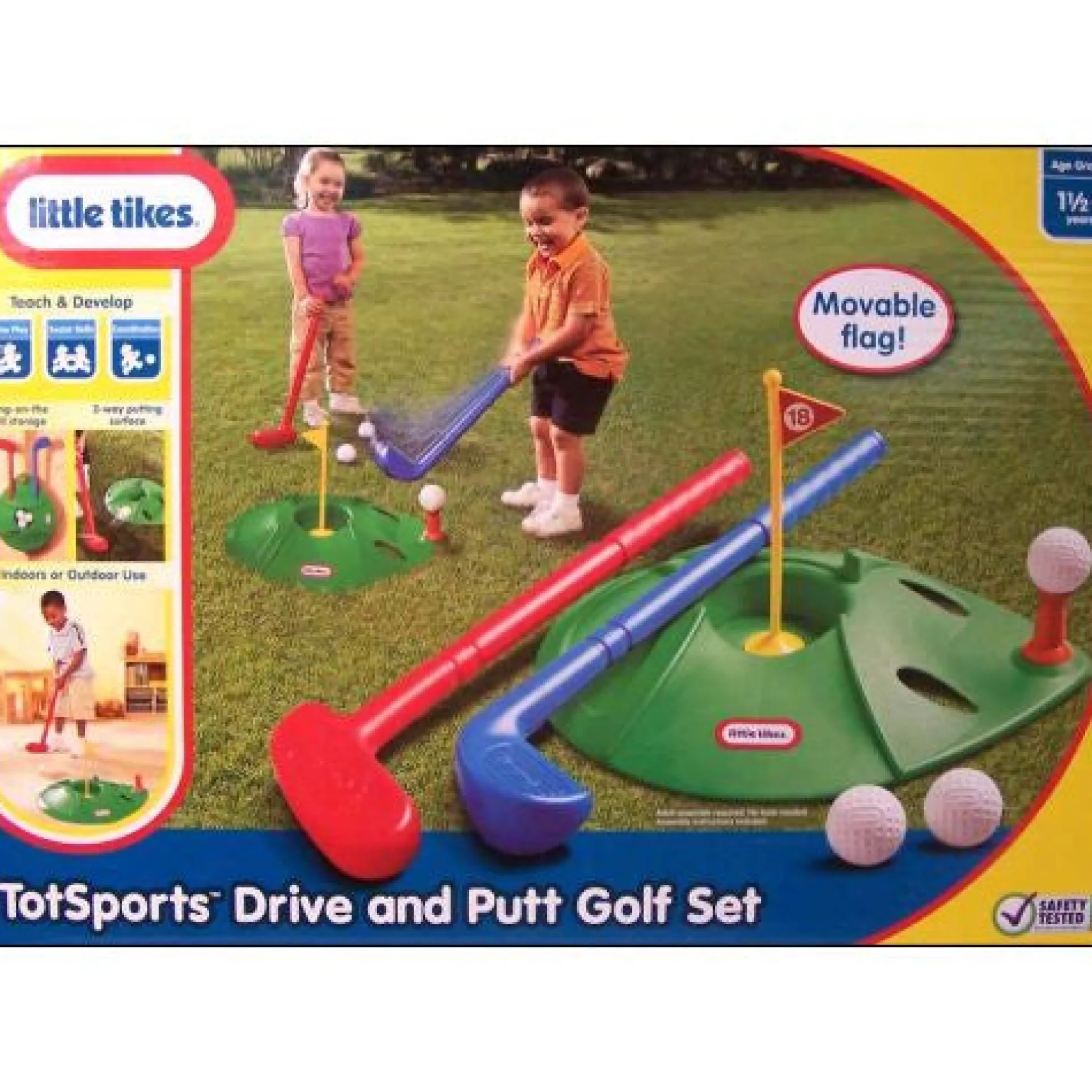 Little Tikes TotSports Easy Hit Golf Set - Backyard Mini Golf
