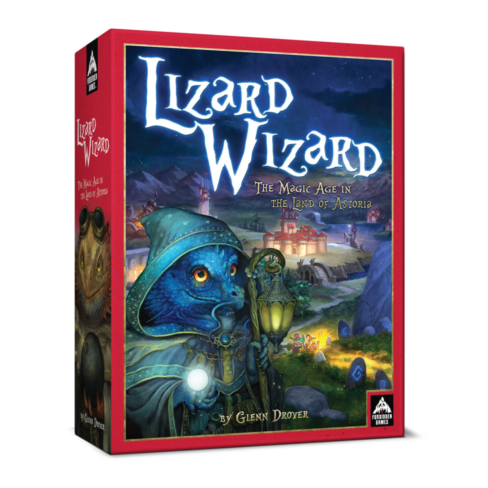Lizard Wizard Strategic Fantasy Board Game by Forbidden Games