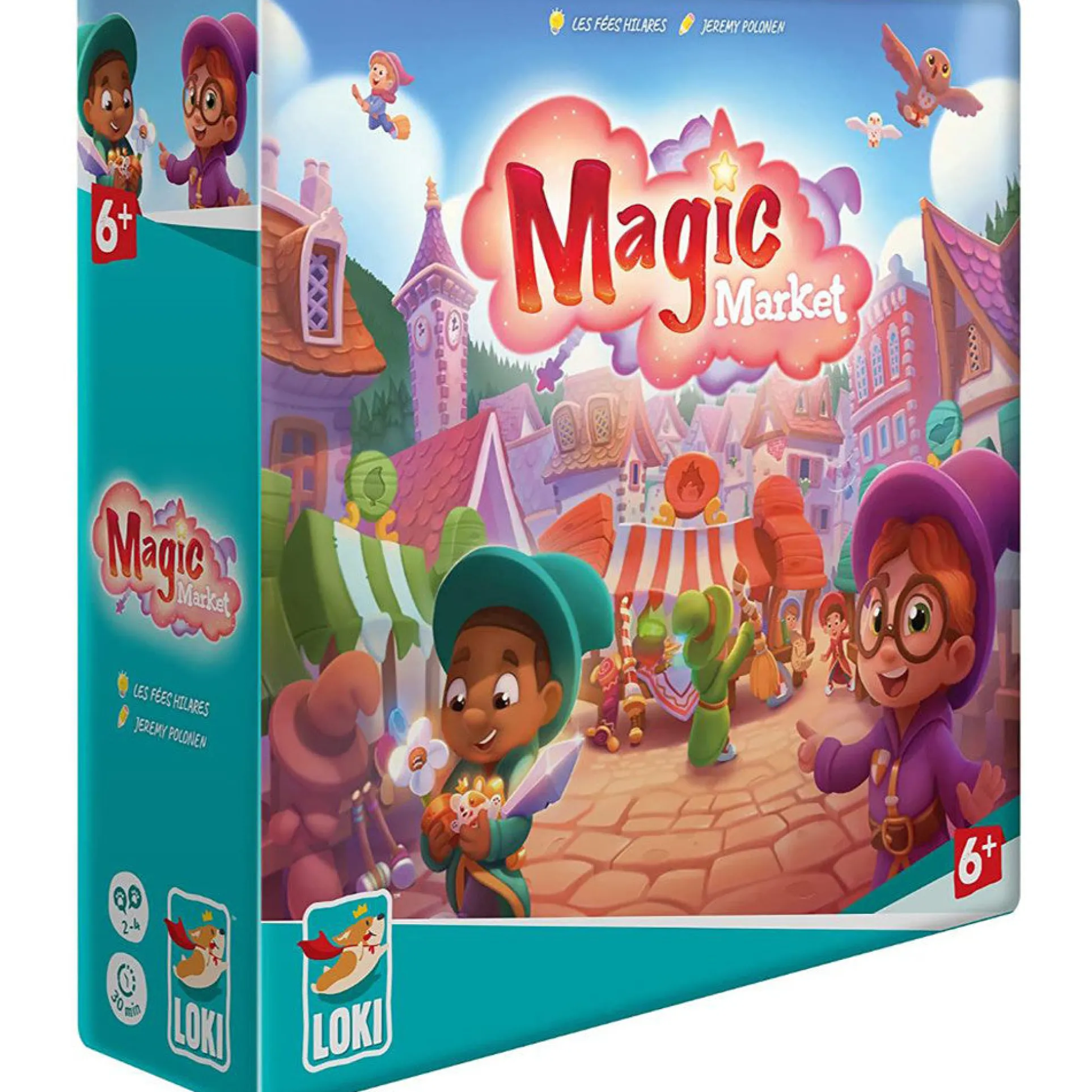 LOKI Magic Market Strategy Board Game for Kids
