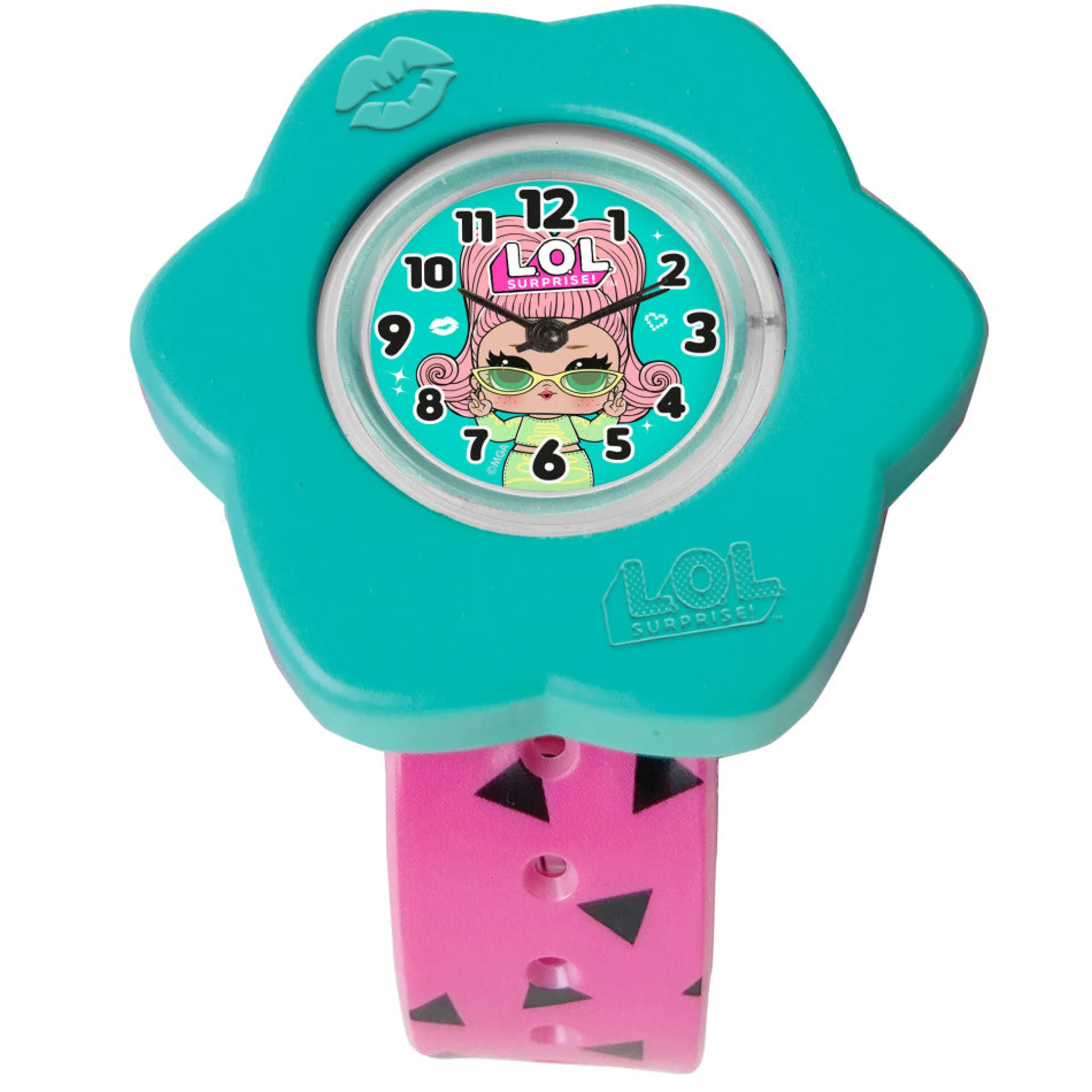 LOL Surprise Girls' Digital Fashion Watches - Mix & Match Green-Pink-Purple
