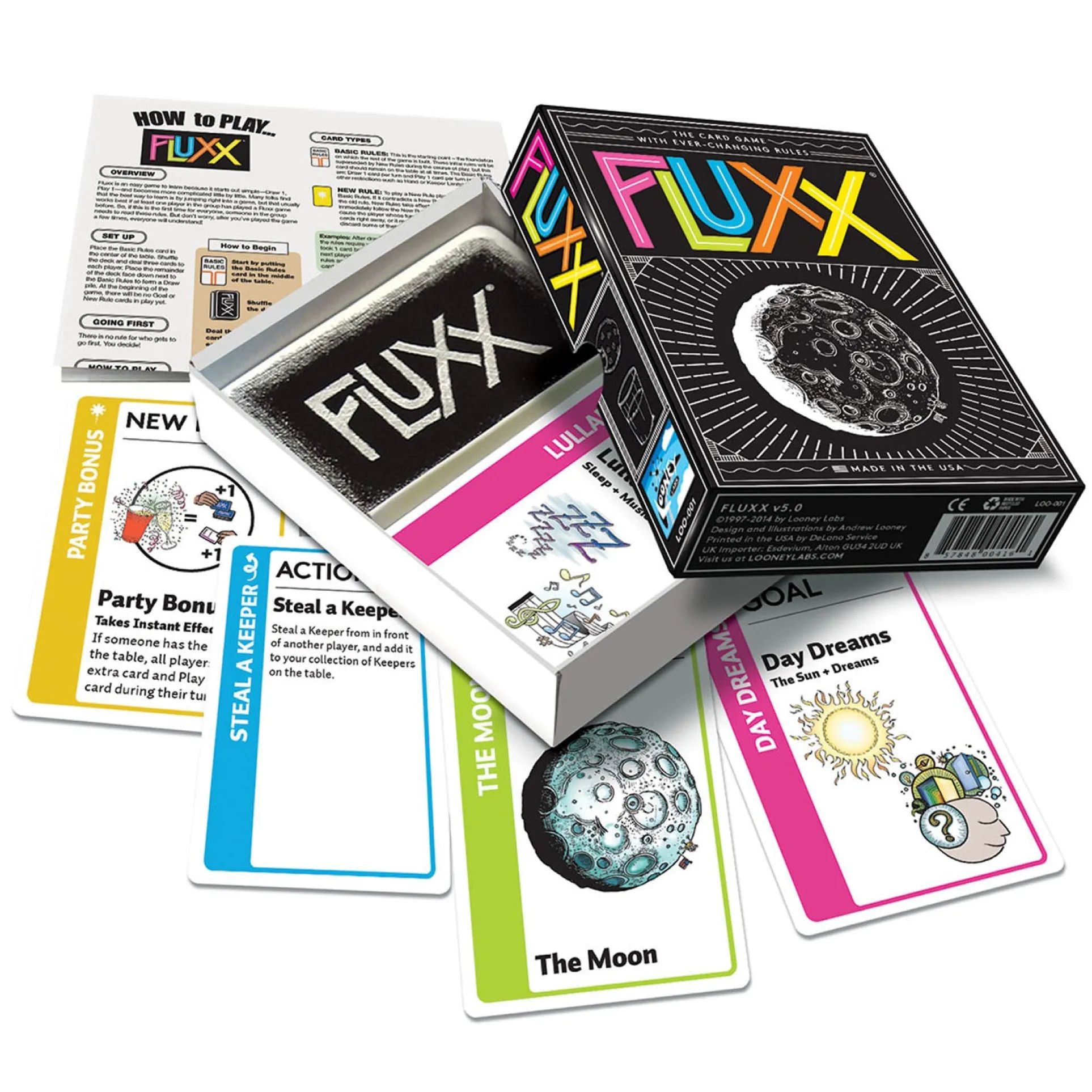 Looney Labs Fluxx Classic Card Game - Updated Edition