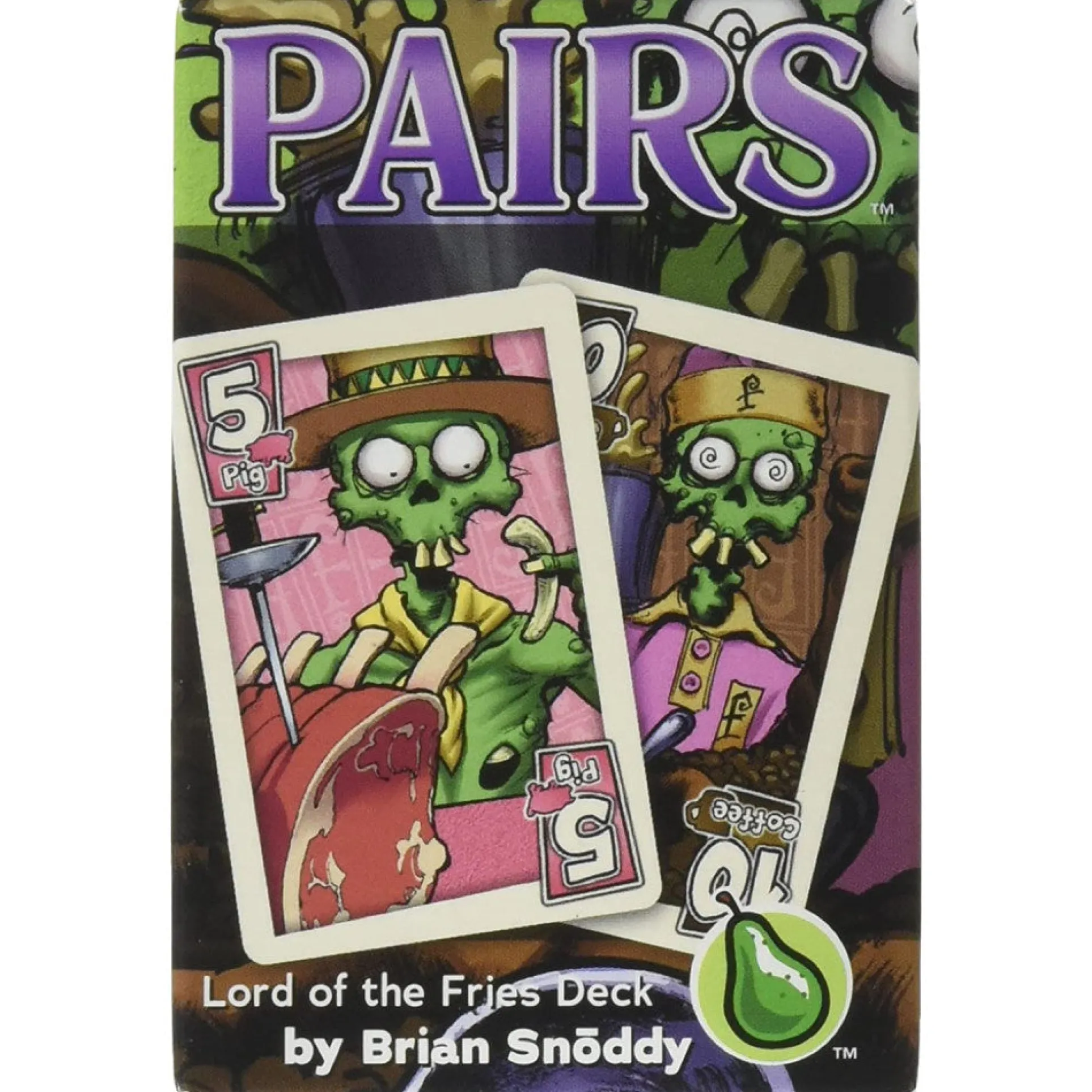 Lord of the Fries: Pairs Press Your Luck Card Game