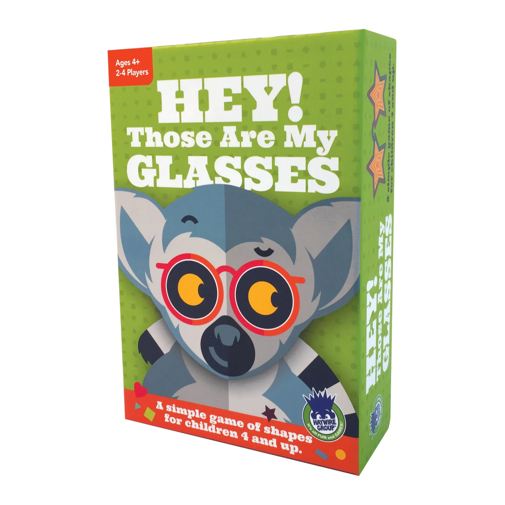 Lovable Lemurs Hey! Those Are My Glasses Shape-Matching Game