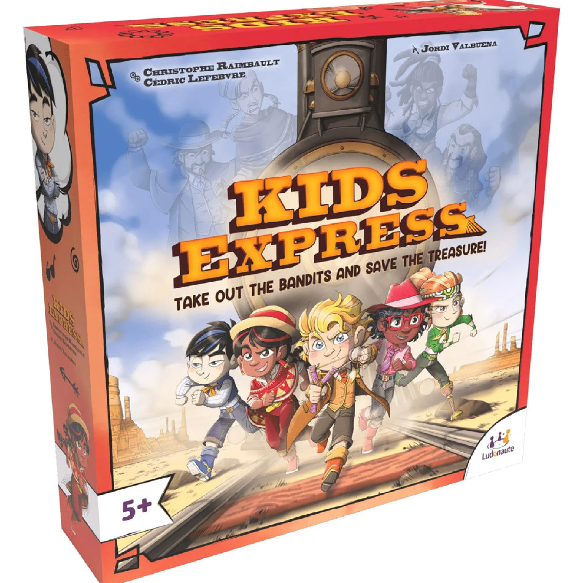 Ludonate: Kids Express Cooperative Adventure Board Game for Ages 5+