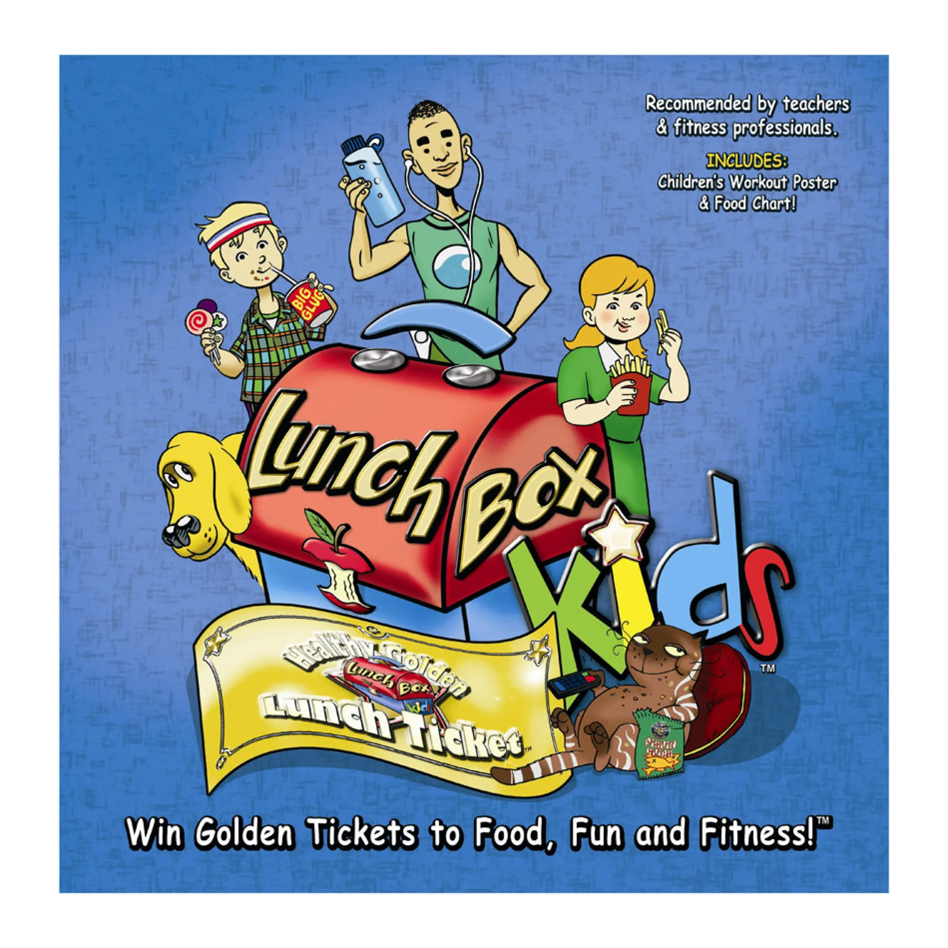 LunchBox Kids - Health & Fitness Educational Board Game