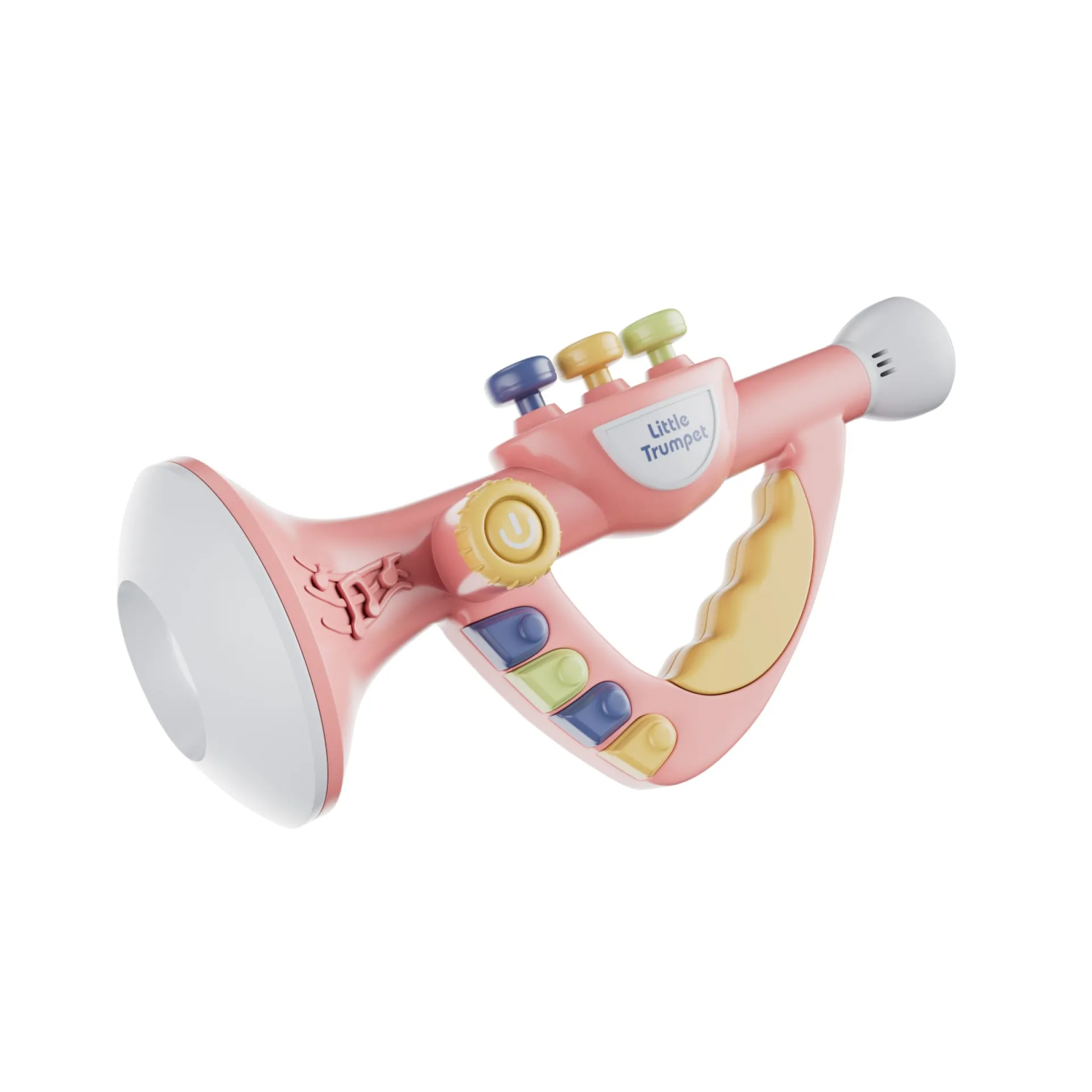 Contixo Little Trumpet Toy in Pink, Sensory Musical Toddler Toy for 18+ Months