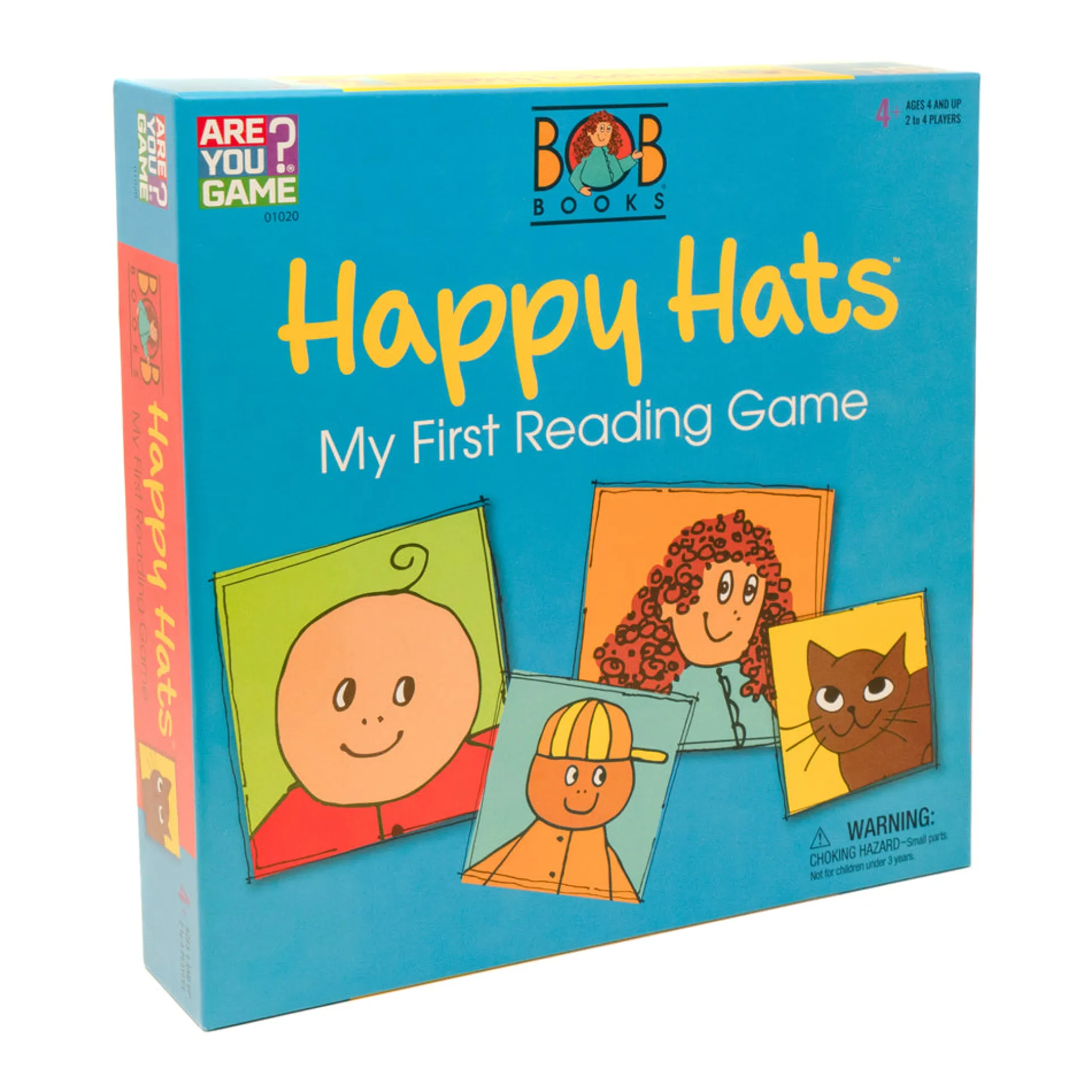 Bob Books Happy Hats Beginner Reading Game