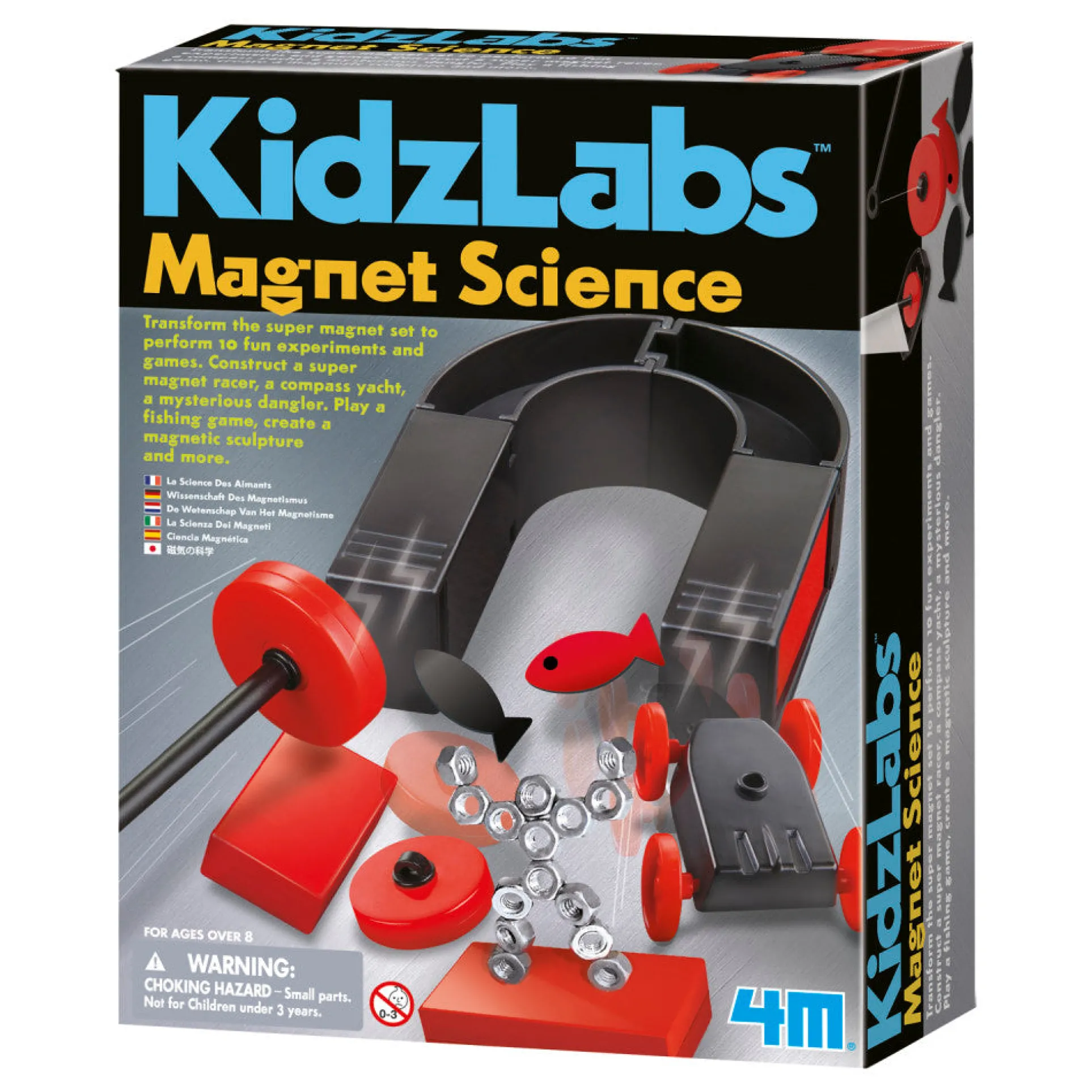 4M Magnet Science Kit - STEM Magnetic Experiments Set for Kids